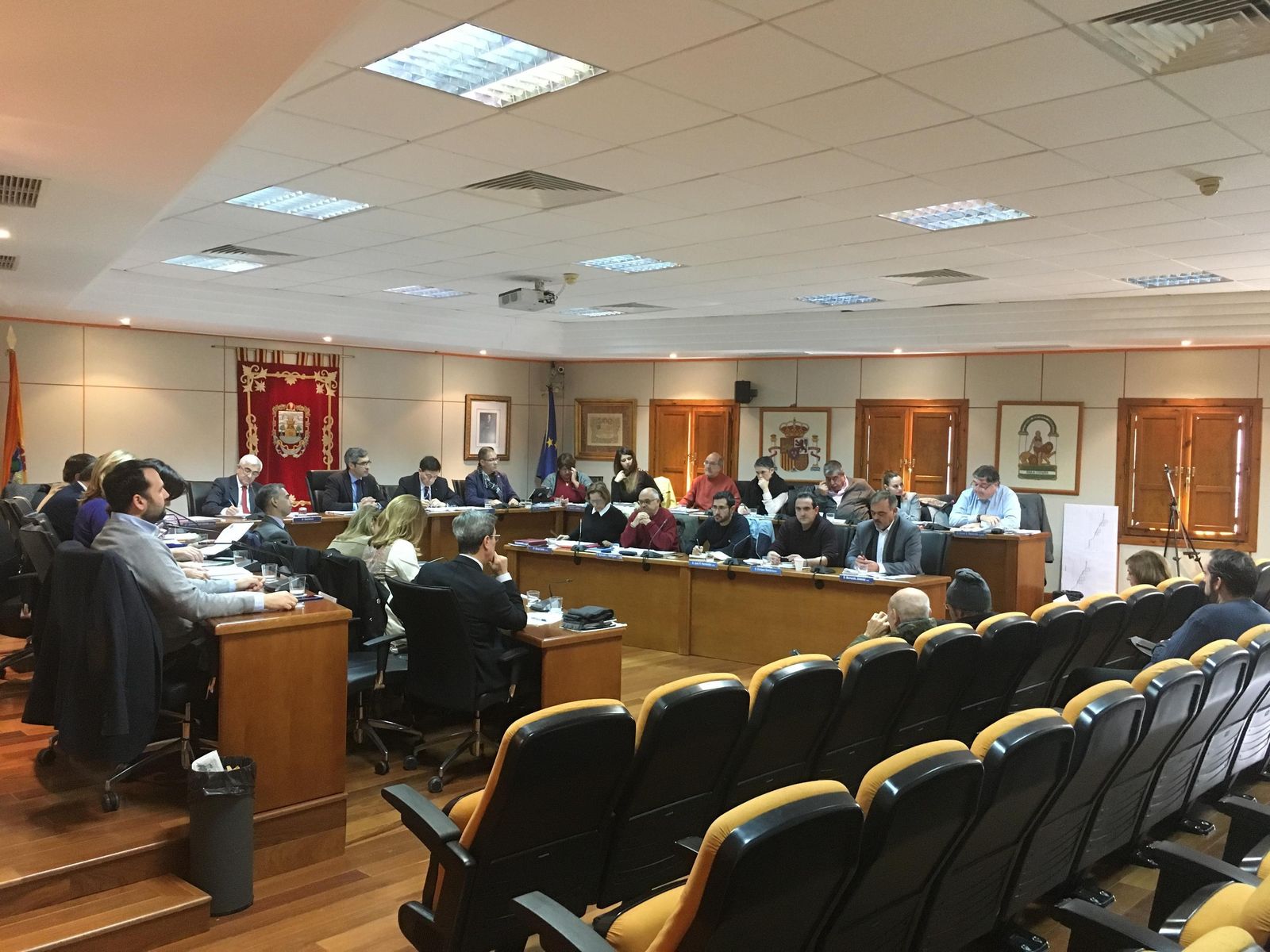 Una sesión plenaria en Benalmádena.