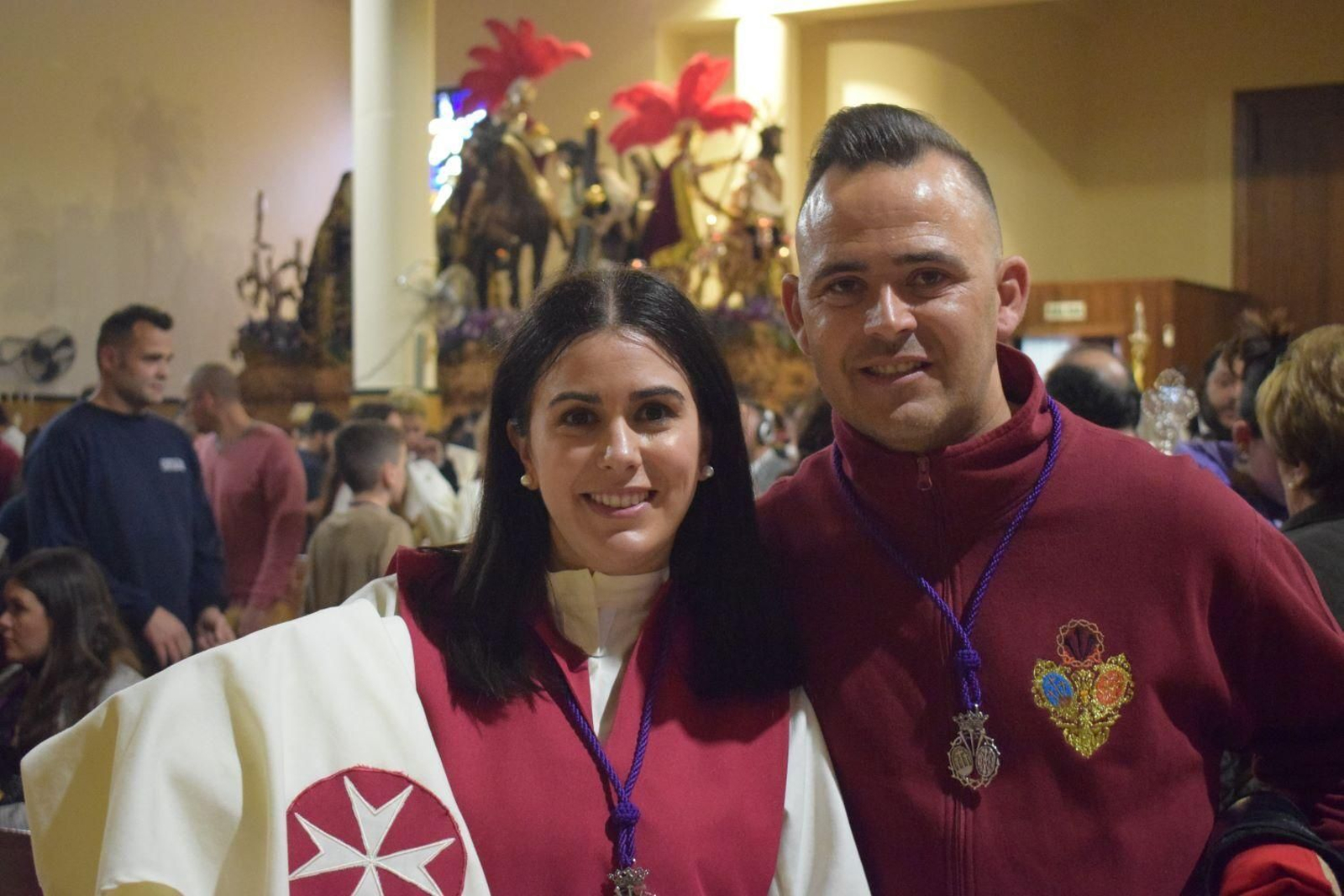 En imágenes: La lluvia suspende el Lunes Santo en cuestión de horas