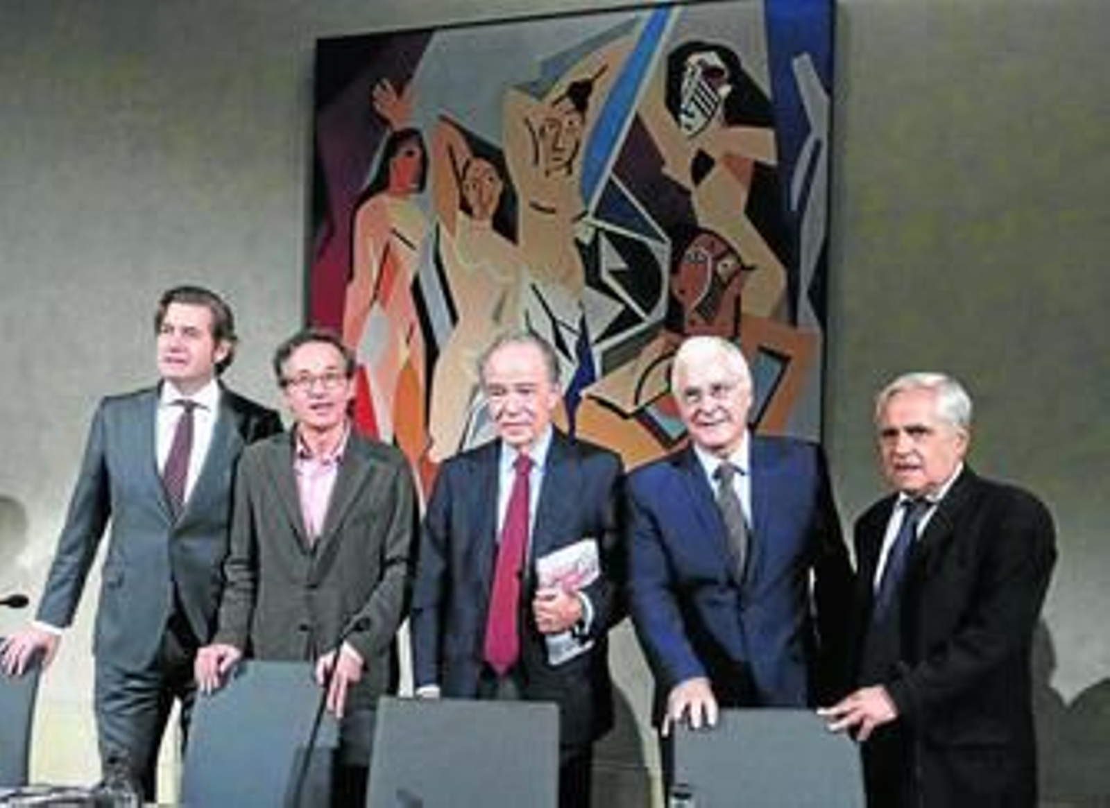 Javier Gomá, José María Lassalle, Gregorio Marañón Bertrán de Lis, José María Barreda y Juan Cruz.