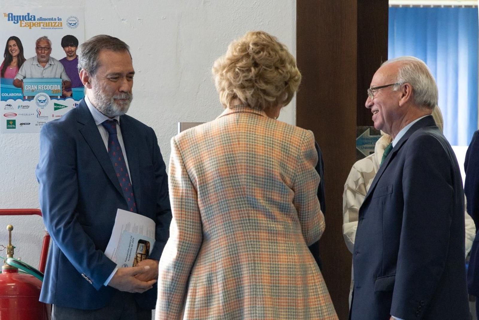 Visita de la Reina Sofía a las instalaciones del Banco de España, en imágenes