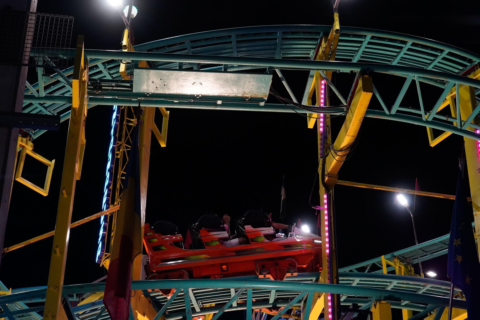 Imágenes del ambiente de Colombinas el día 3 de agosto