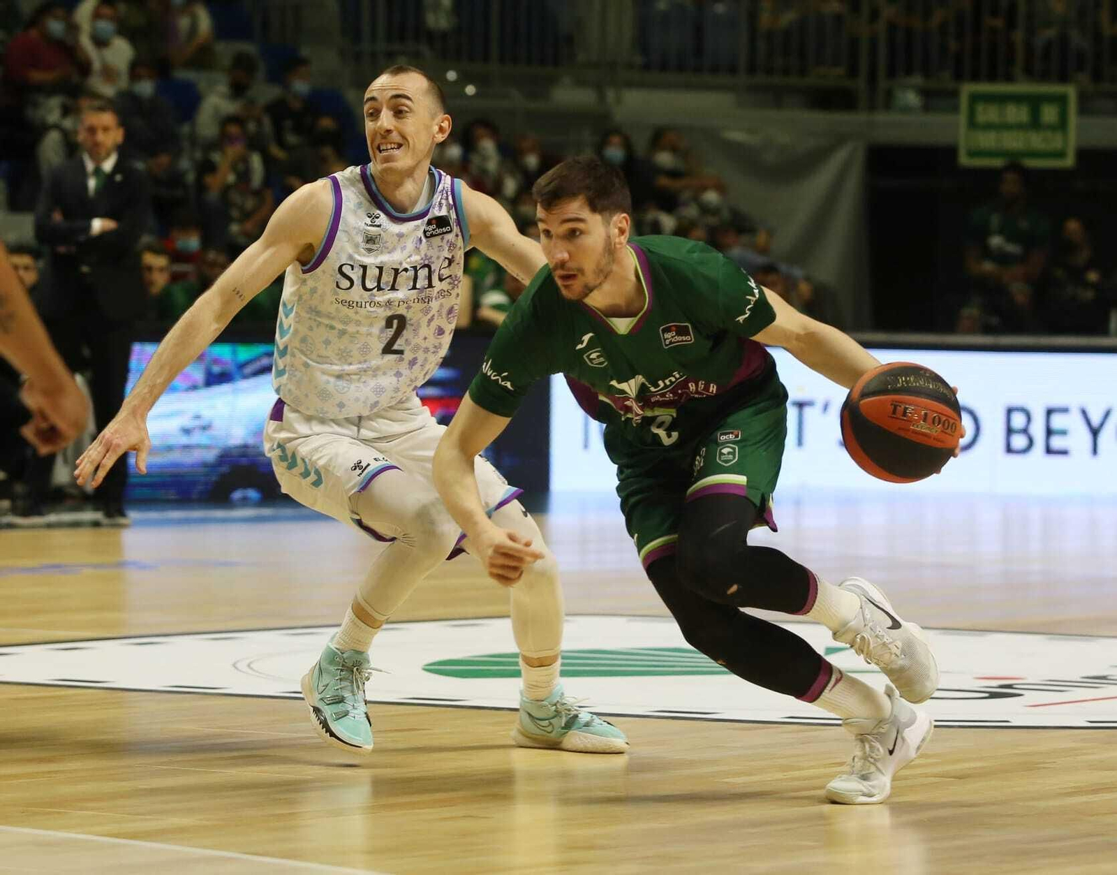 Las fotos del Unicaja-Surne Bilbao Básket