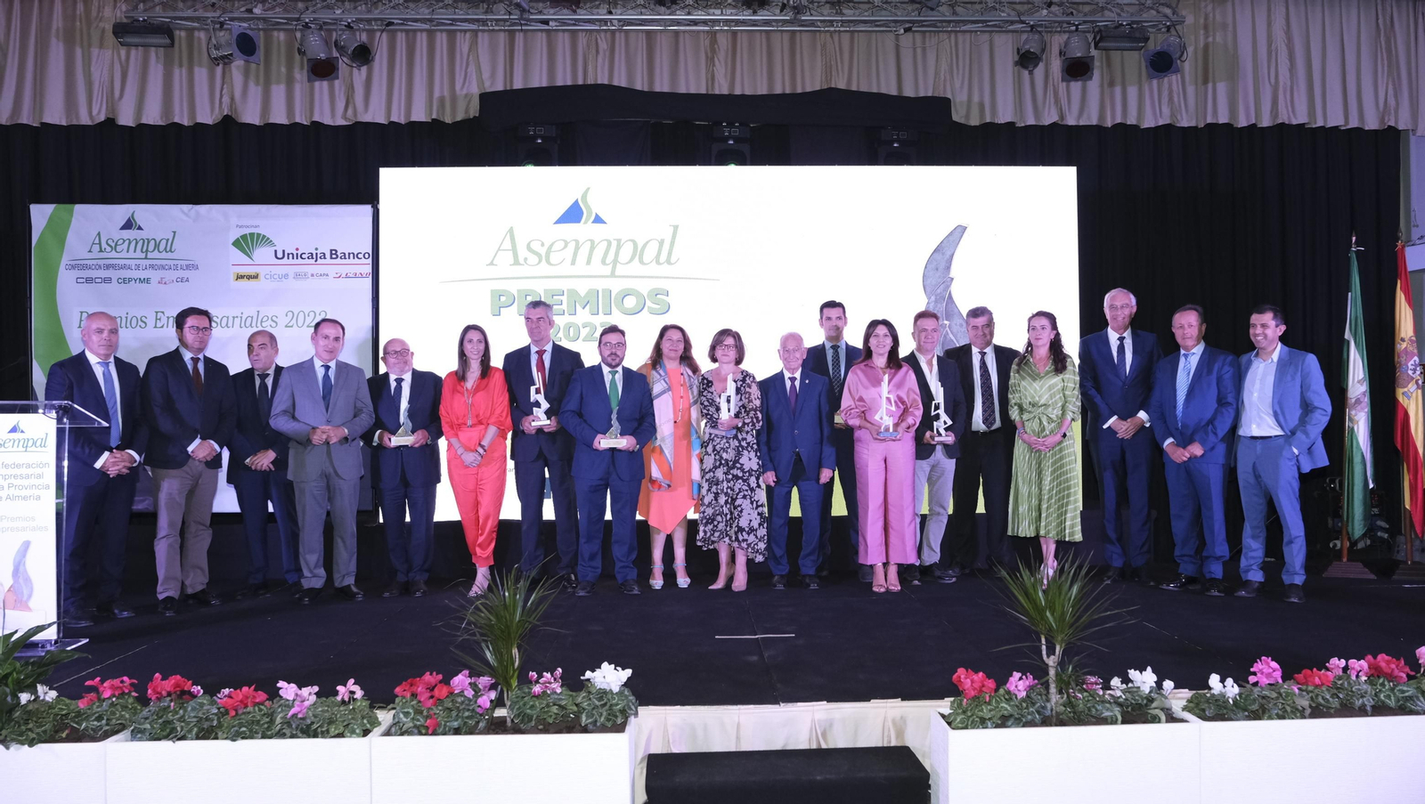 Imágenes de la gala de entrega de los Premios Asempal 2023, en el Hotel Playadulce