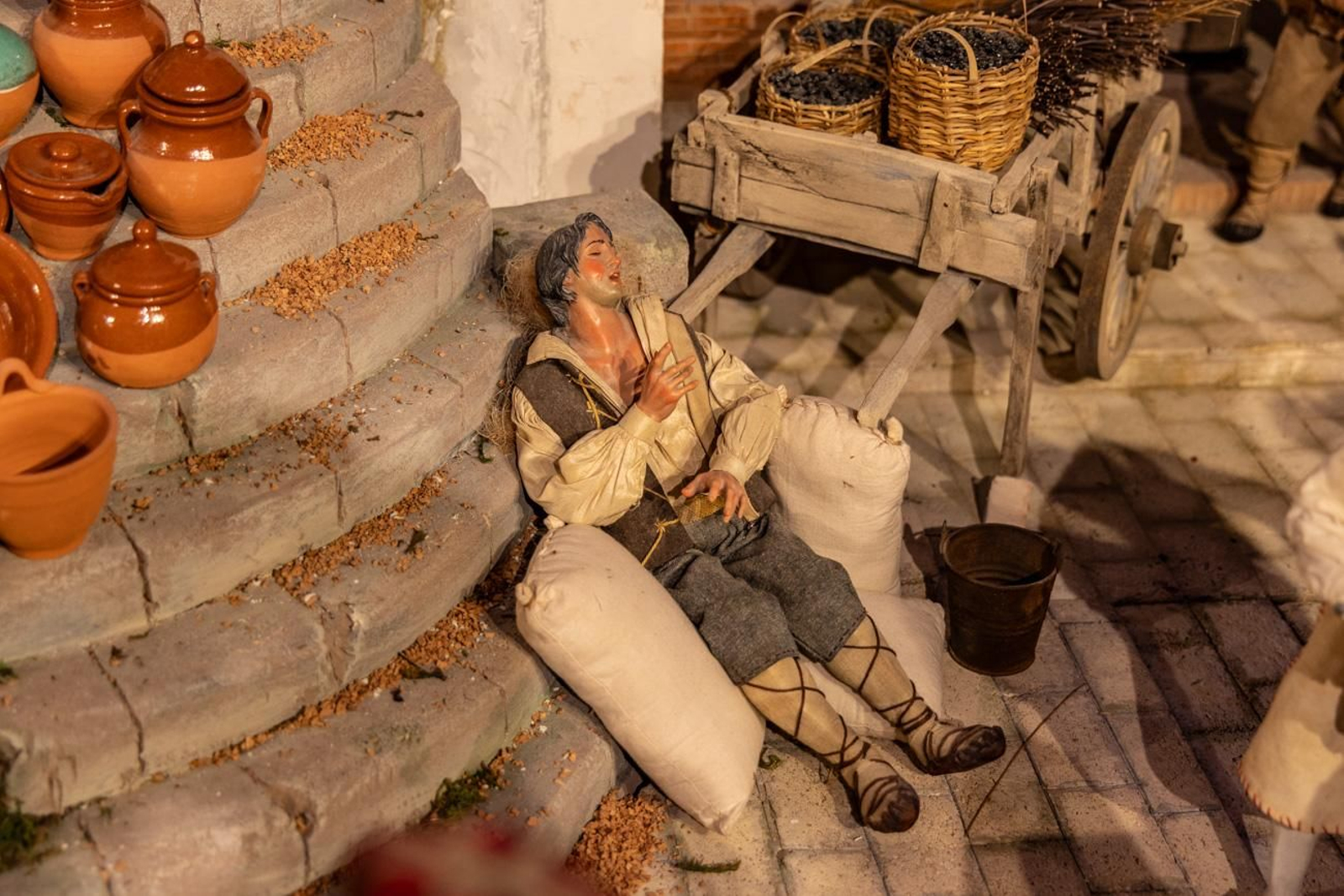 Así disfrutan en estas fechas cercanas a la Navidad los jienneses de la Ruta Belenística