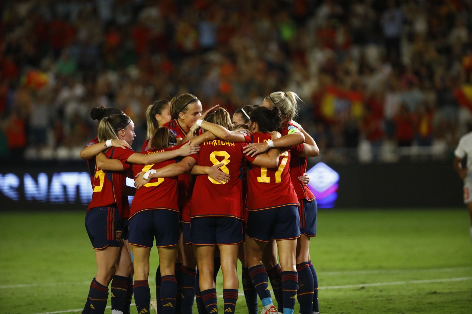 Las mejores fotos de la victoria de España ante Suiza en El Arcángel de Córdoba