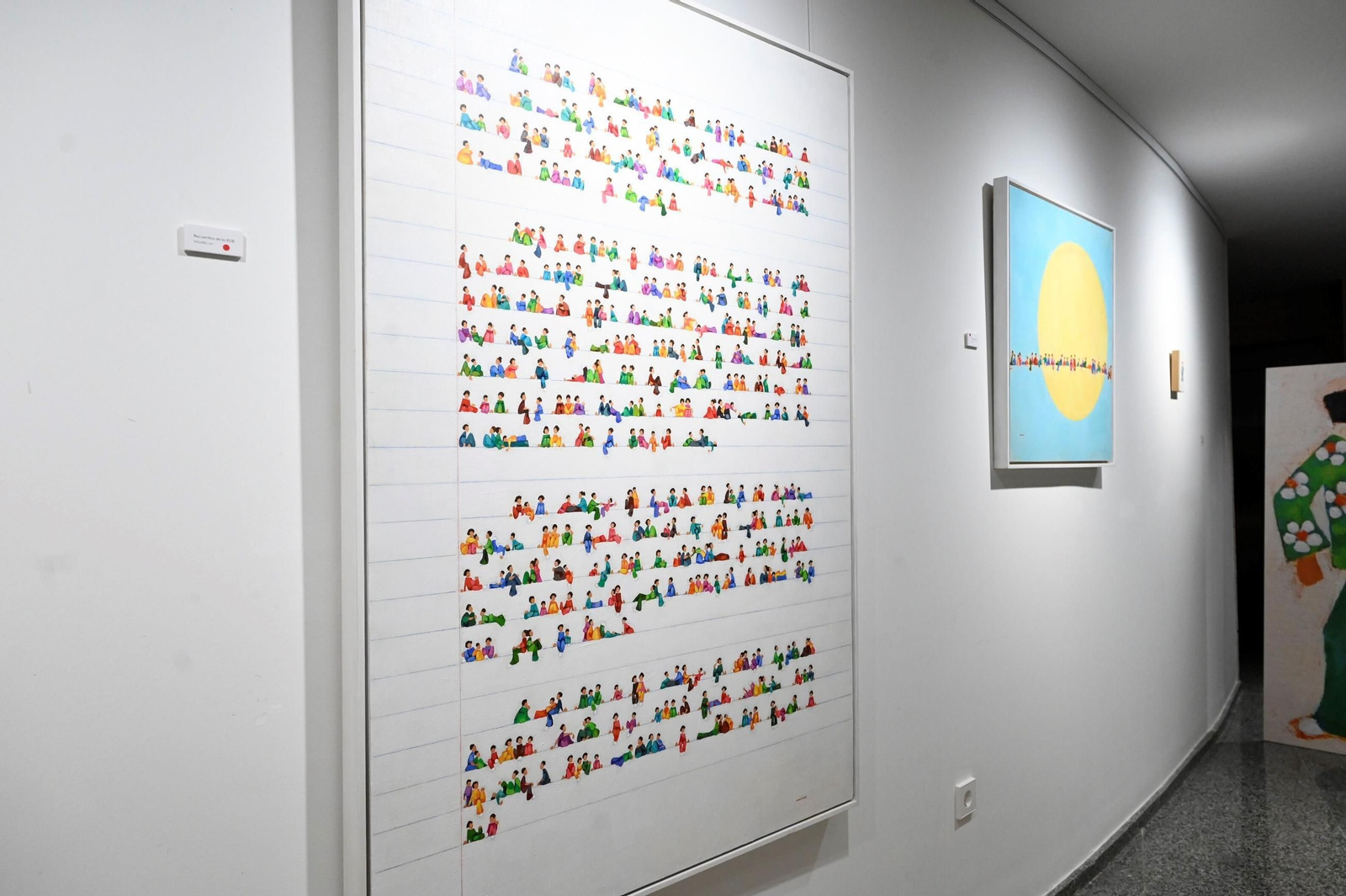 Valle Rivilla expone 'Dime con quién andas y te diré qué pintas' en la sala Kutxabank-Cajasur Gran Capitán