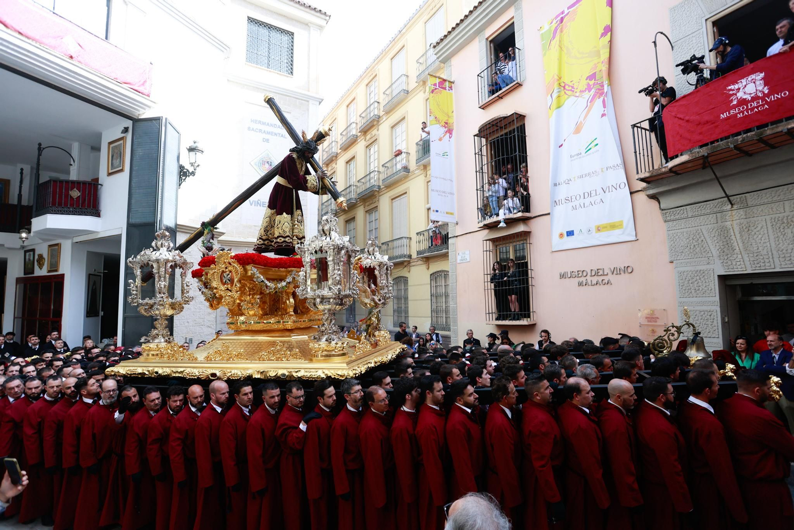 Las fotos de Viñeros el Jueves Santo de Málaga