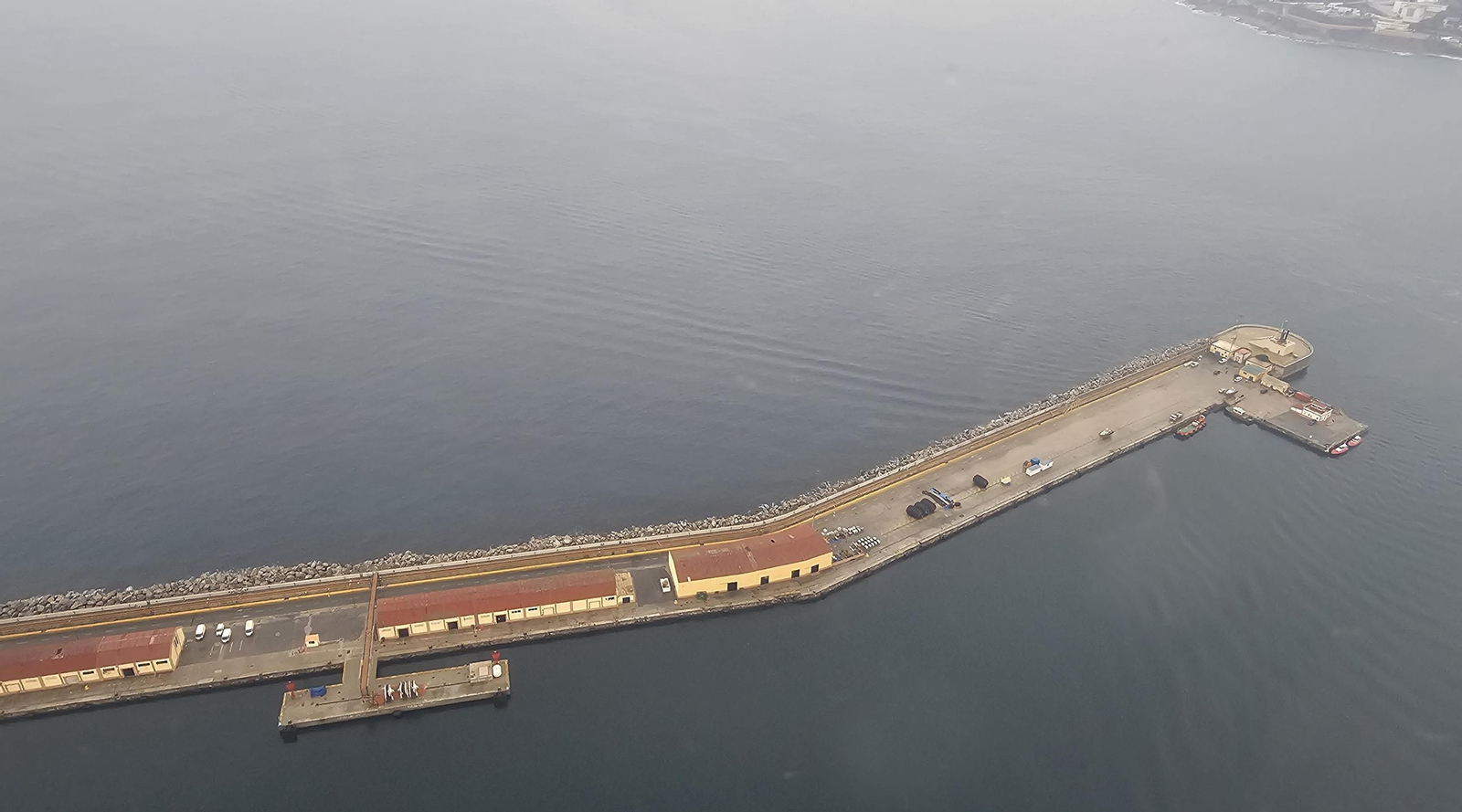 Las fotos del estrecho de Gibraltar, a vista de helicóptero: Ceuta y la bahía de Algeciras