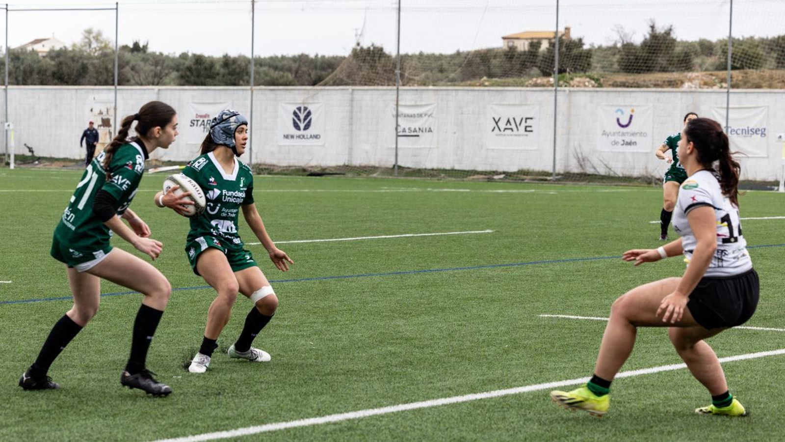La alegría por el título de campeonas de Jaén Rugby femenino, en imágenes