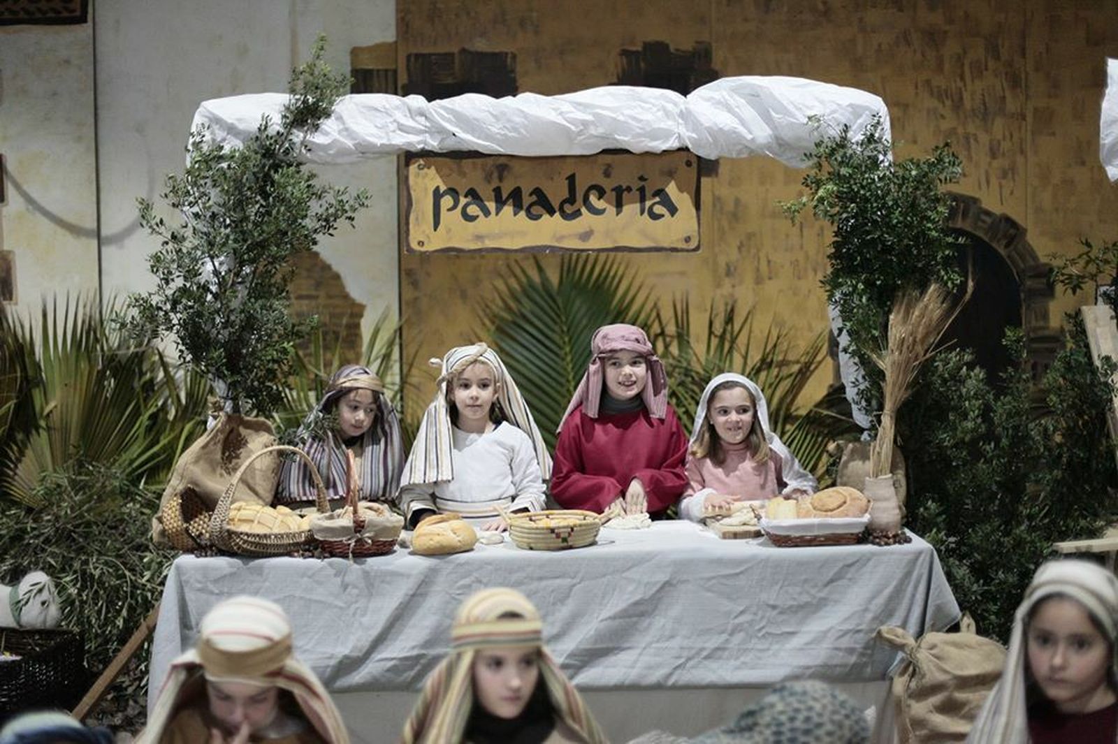 Belén Viviente en el LAUDE Altillo School