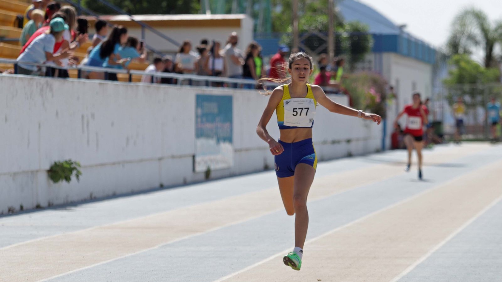 Fotos el control federativo provincial de atletismo en Algeciras