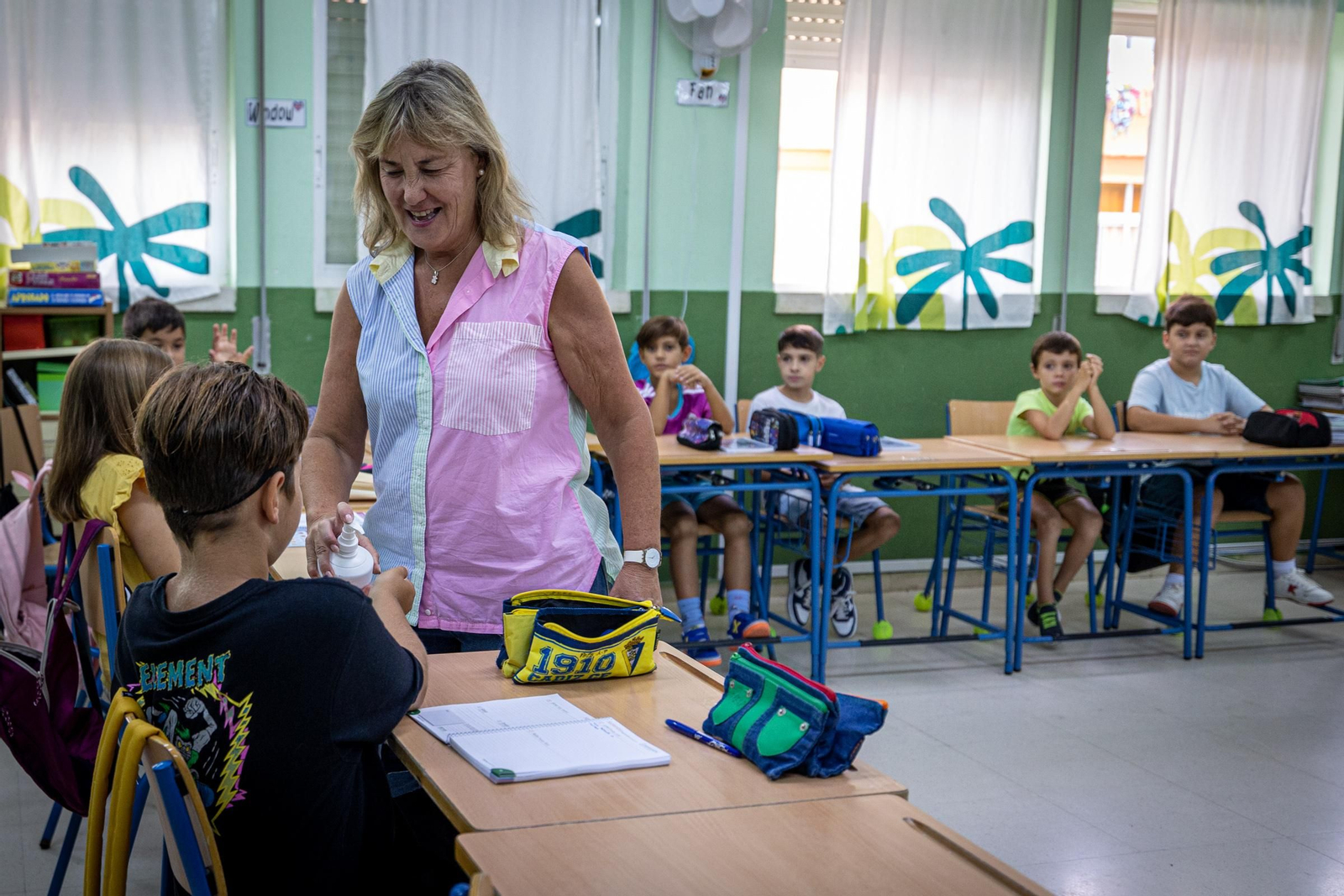 Primer día de la vuelta al cole, en imágenes