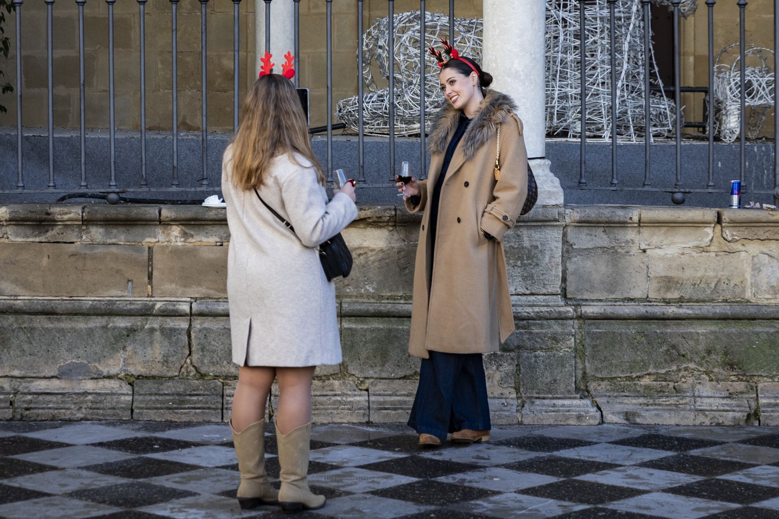Imágenes del ambiente navideño del 24 de diciembre en Jerez