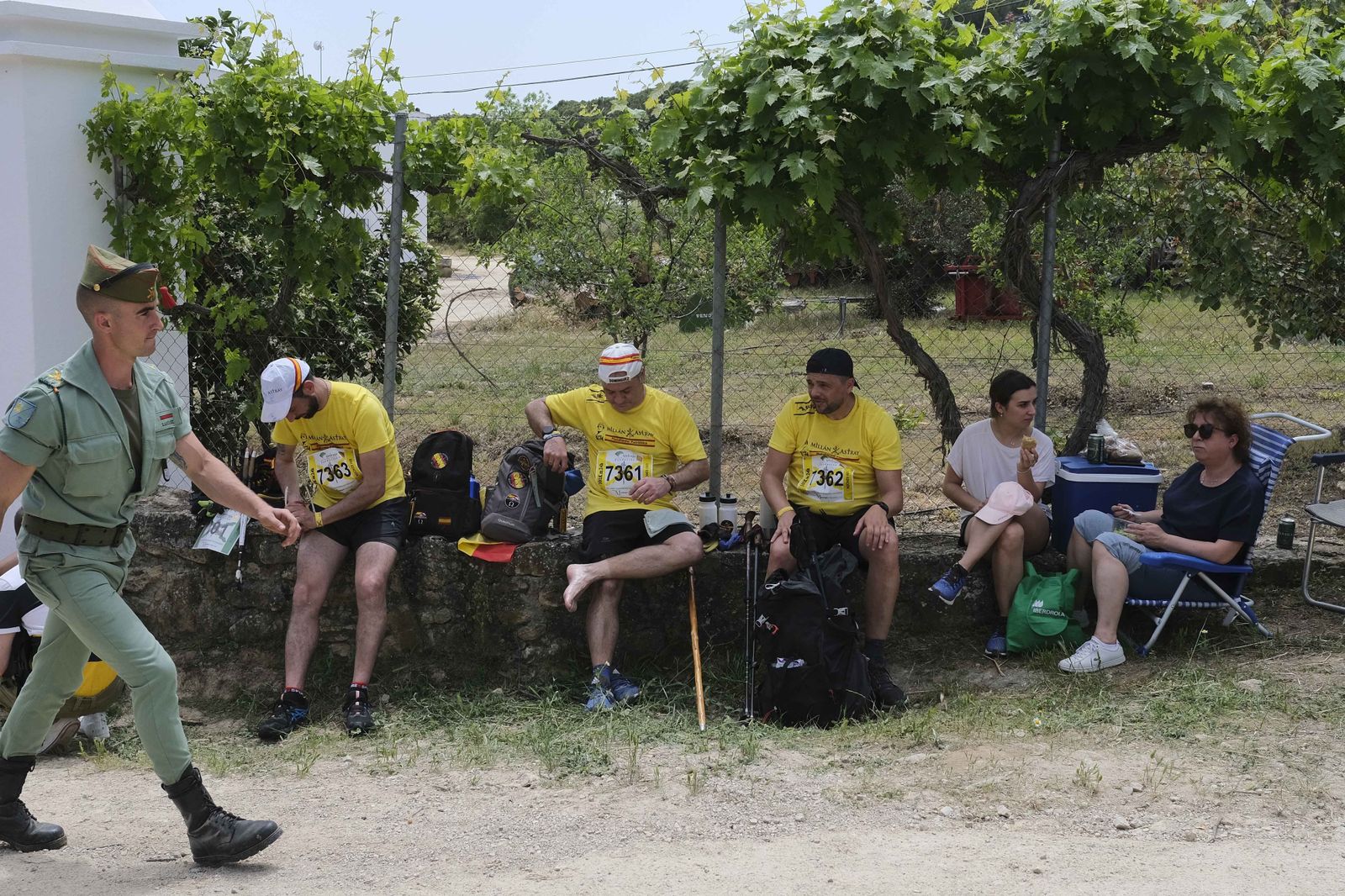 La jornada diurna de los 101, en fotos