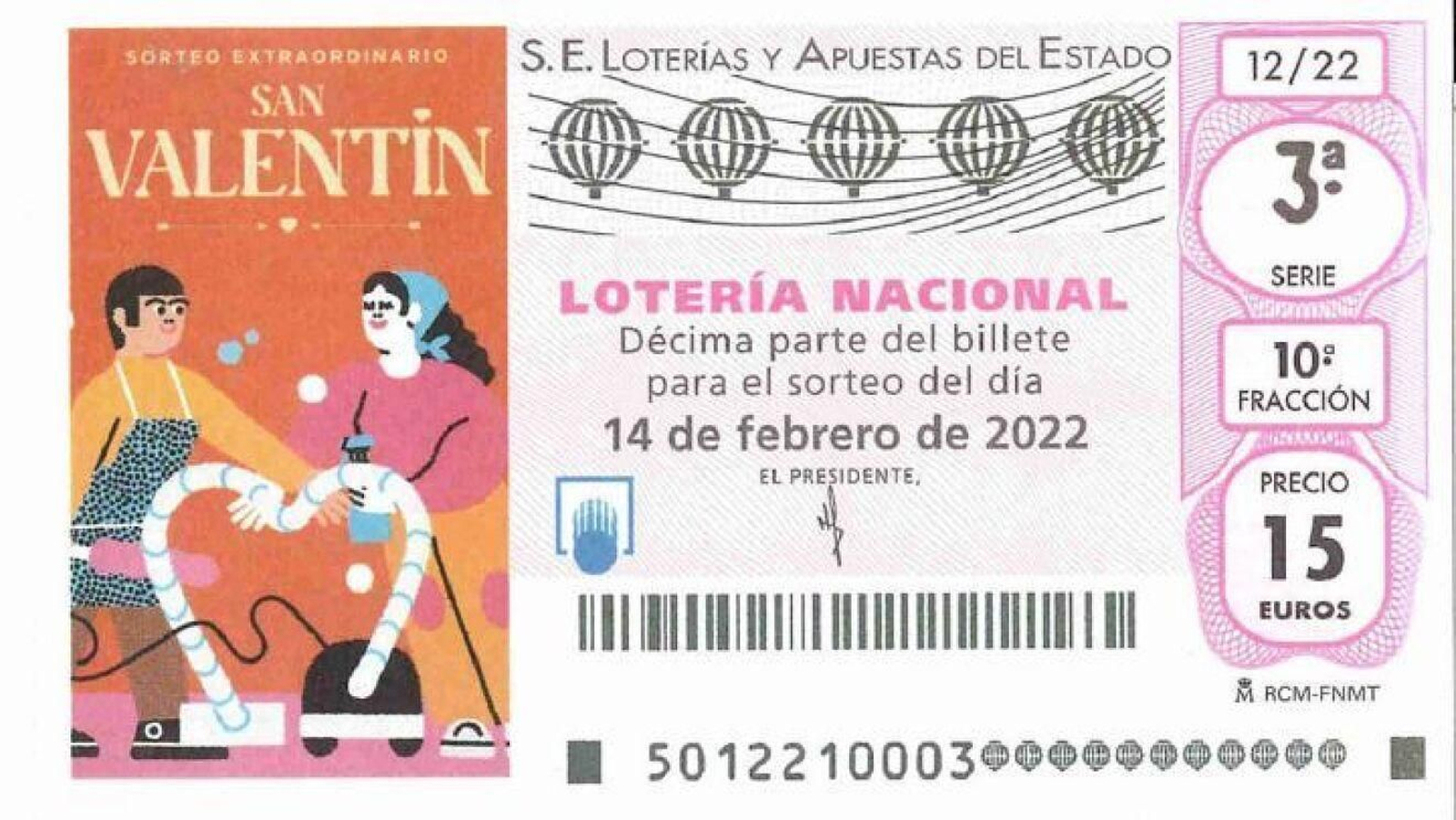 El sorteo extraordinario de San Valentín deja dos premios en Granada