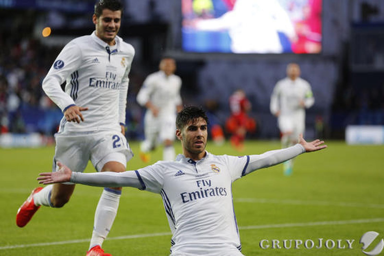 Las imágenes de la Supercopa de Europa Real Madrid-Sevilla