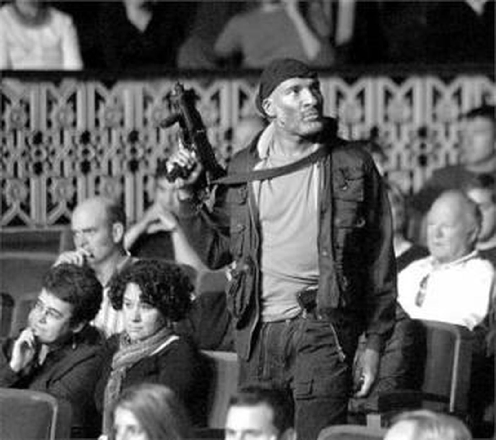 La Fura dels Baus, en un momento de su representación.