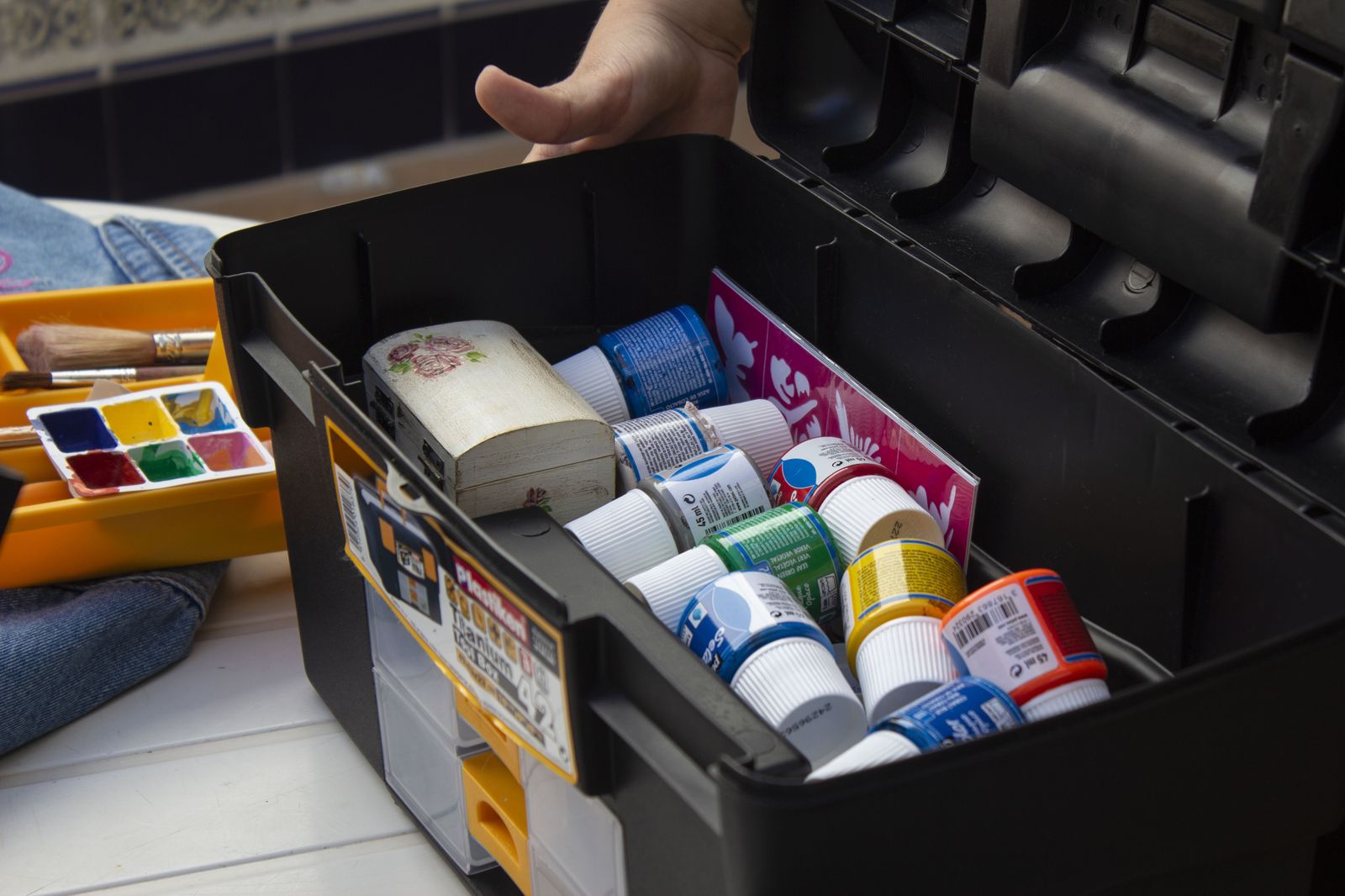 Fotos de la entrevista y de los diseños DellaWendi