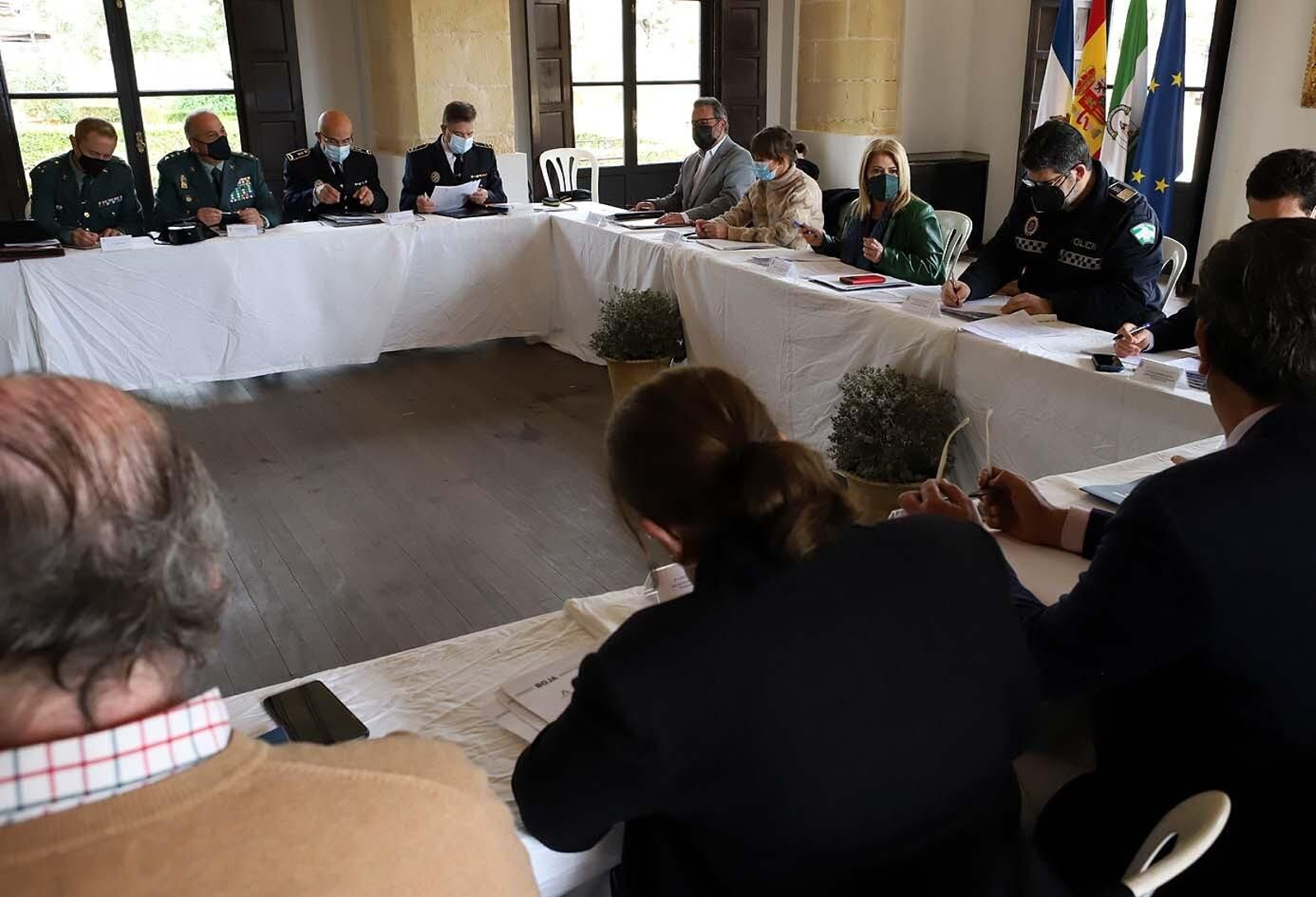 Reunión de la Junta Local de Seguridad de este martes.