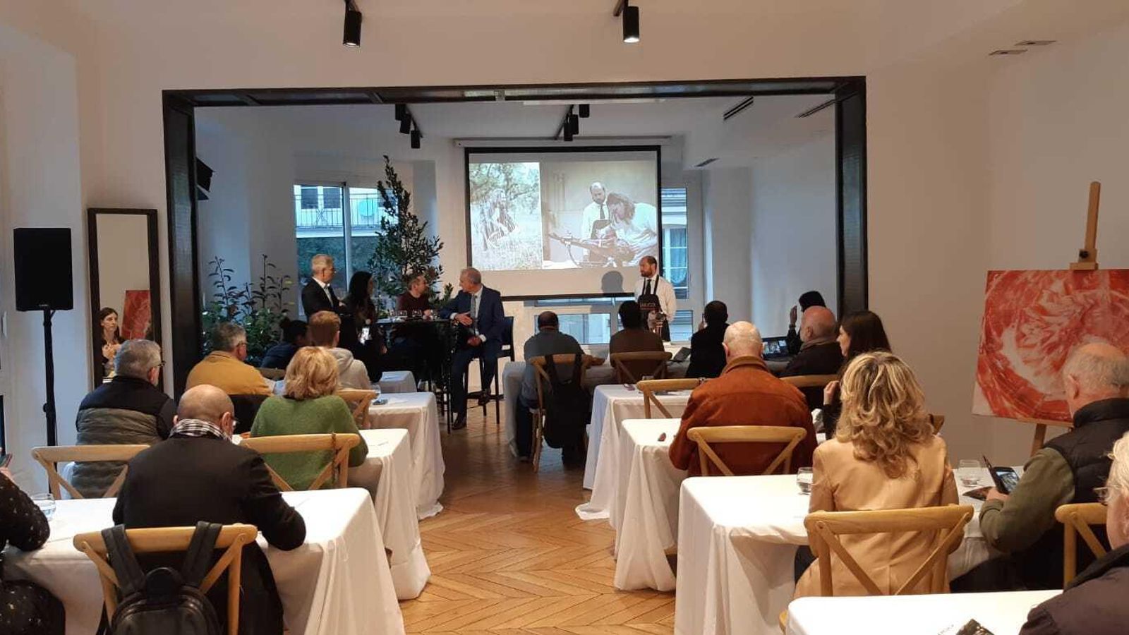 Acto de presentación de la DOP Jabugo en París