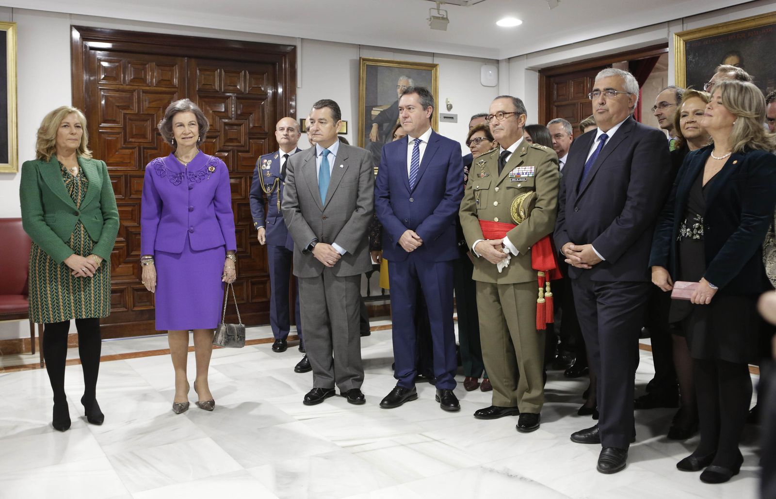 La Reina Sofía, en la entrega del I Premio Carrillo Salcedo