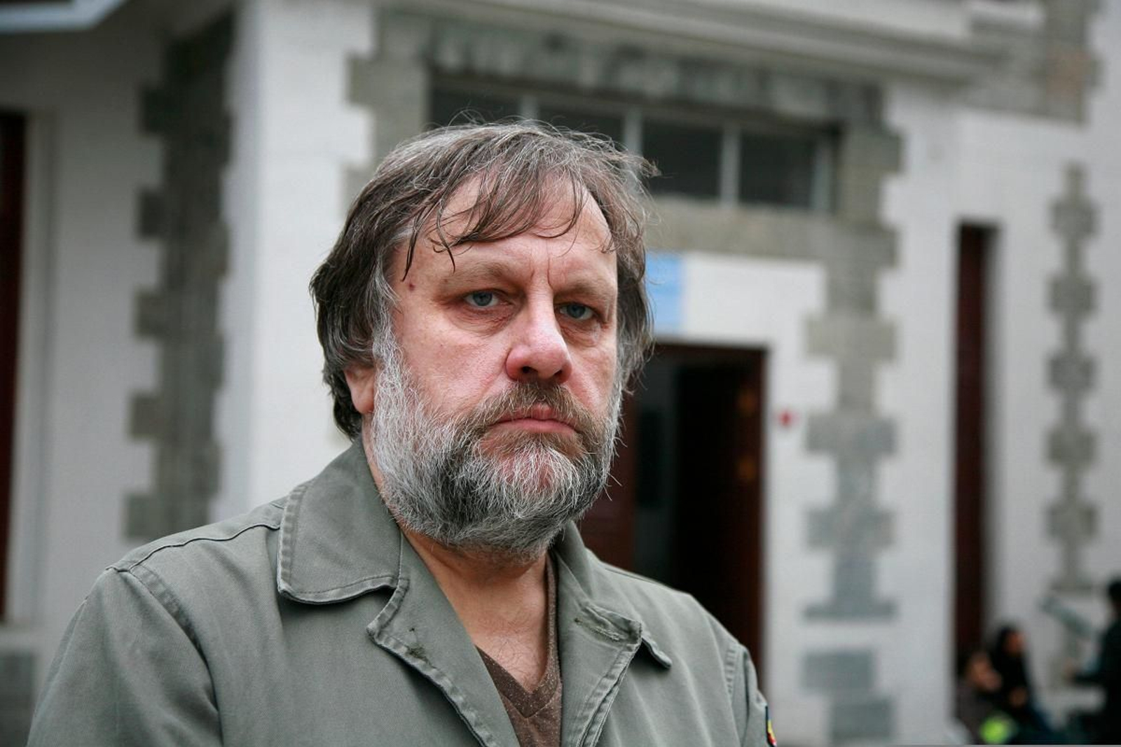 Imagen del filósofo esloveno Slavoj Zizek (Liubliana, 1949)