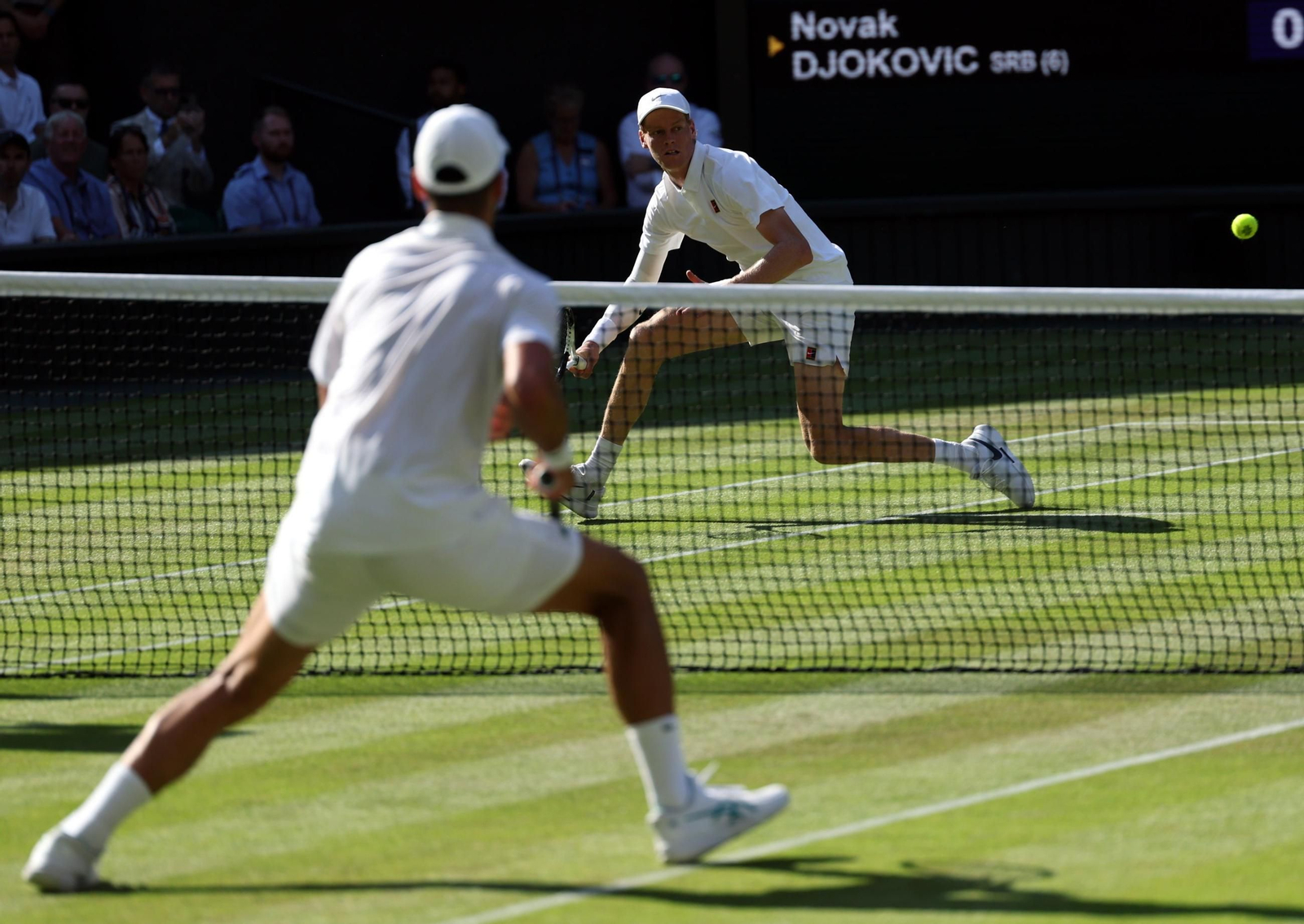 Las mejores imágenes del Sinner - Djokovic Las mejores imágenes del Sinner - Djokovic