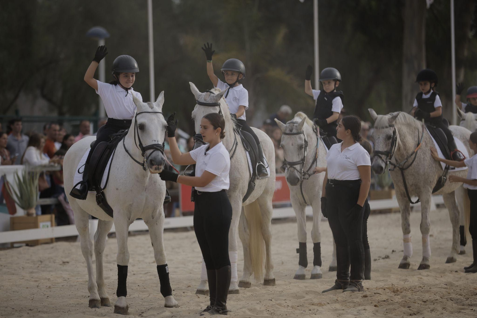Feria del Caballo 2023: Así han sido las exhibiciones de las escuelas hípicas de Huelva