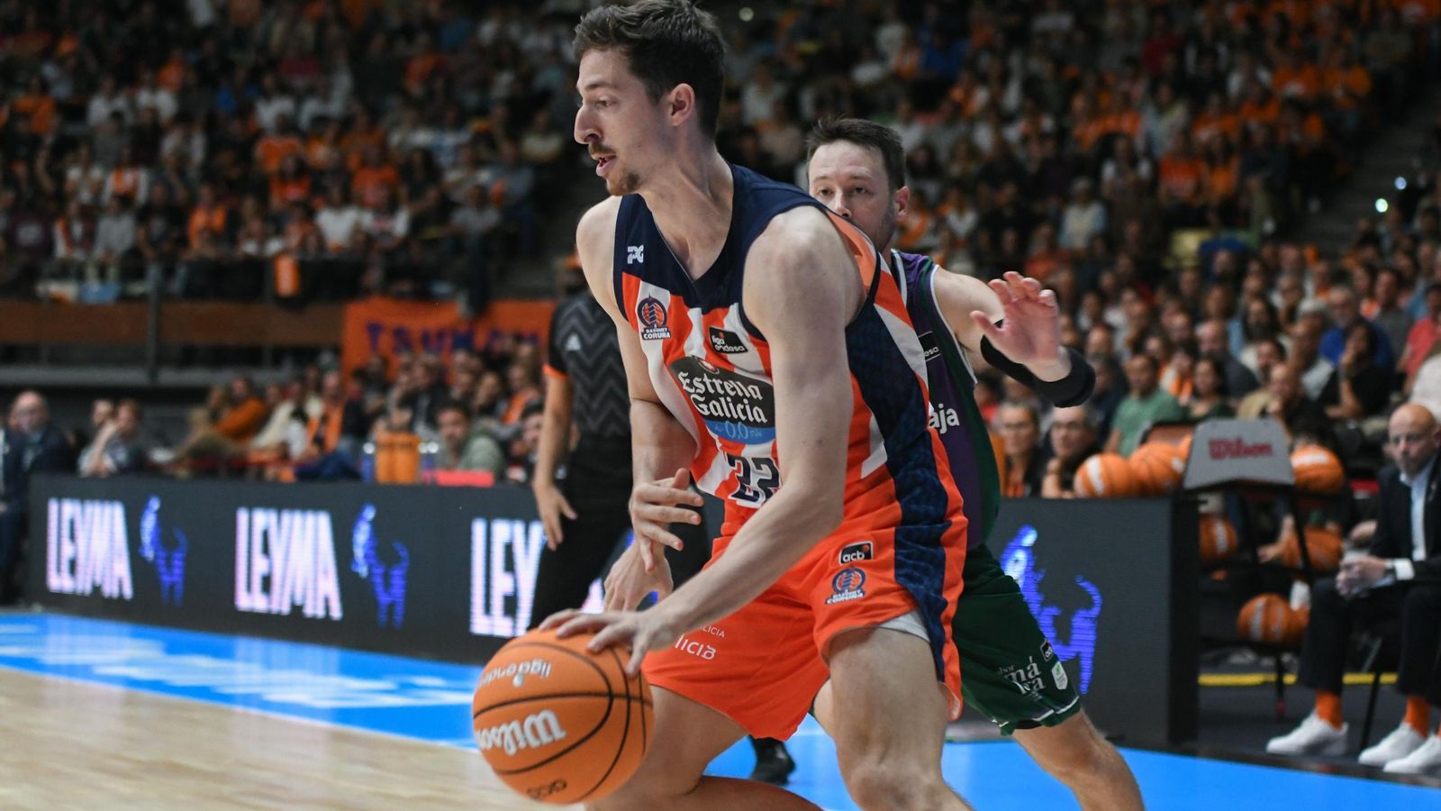 El Leyma Coruña-Unicaja, en fotos