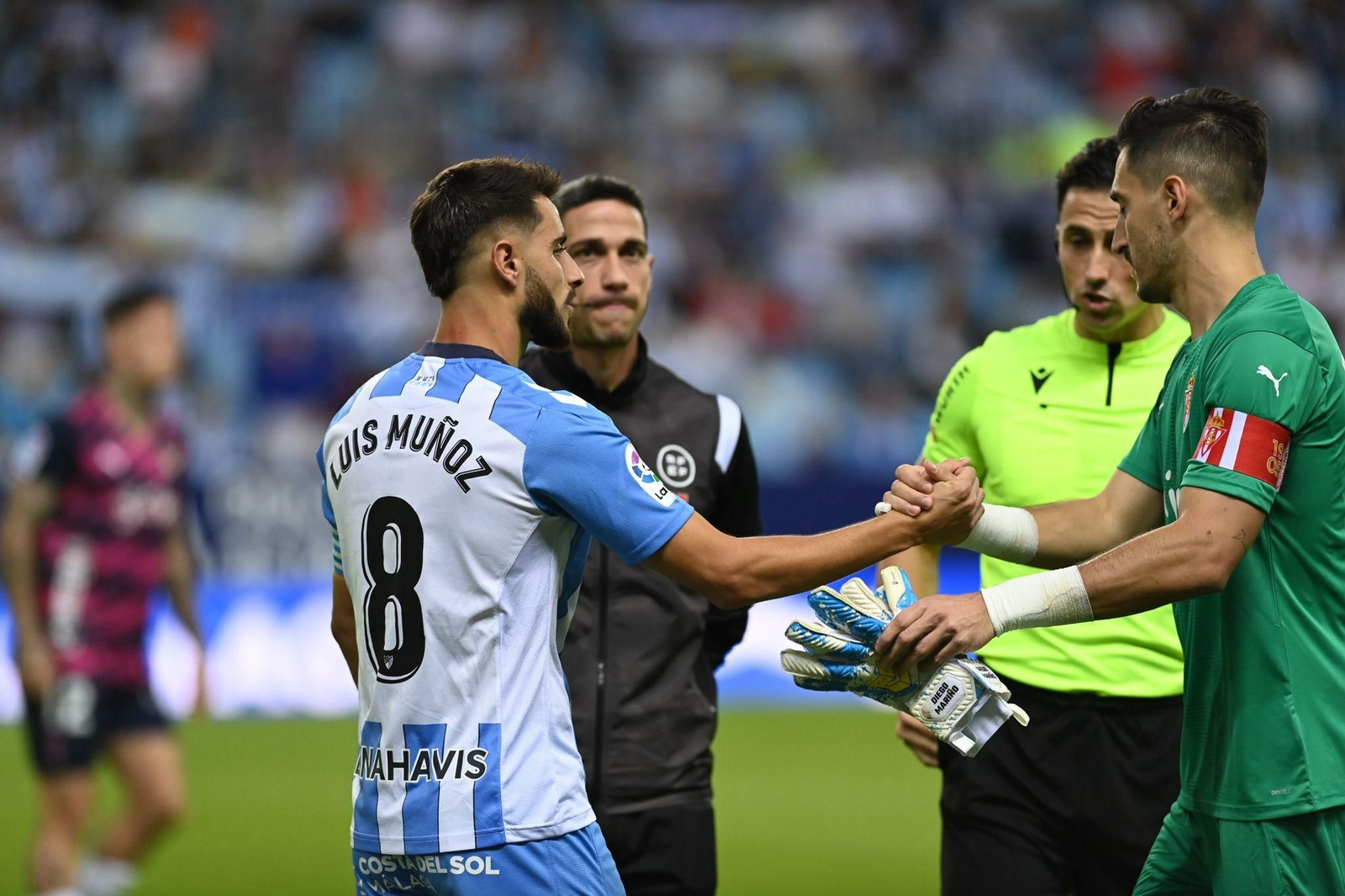 Las fotos del Málaga CF - Sporting de Gijón