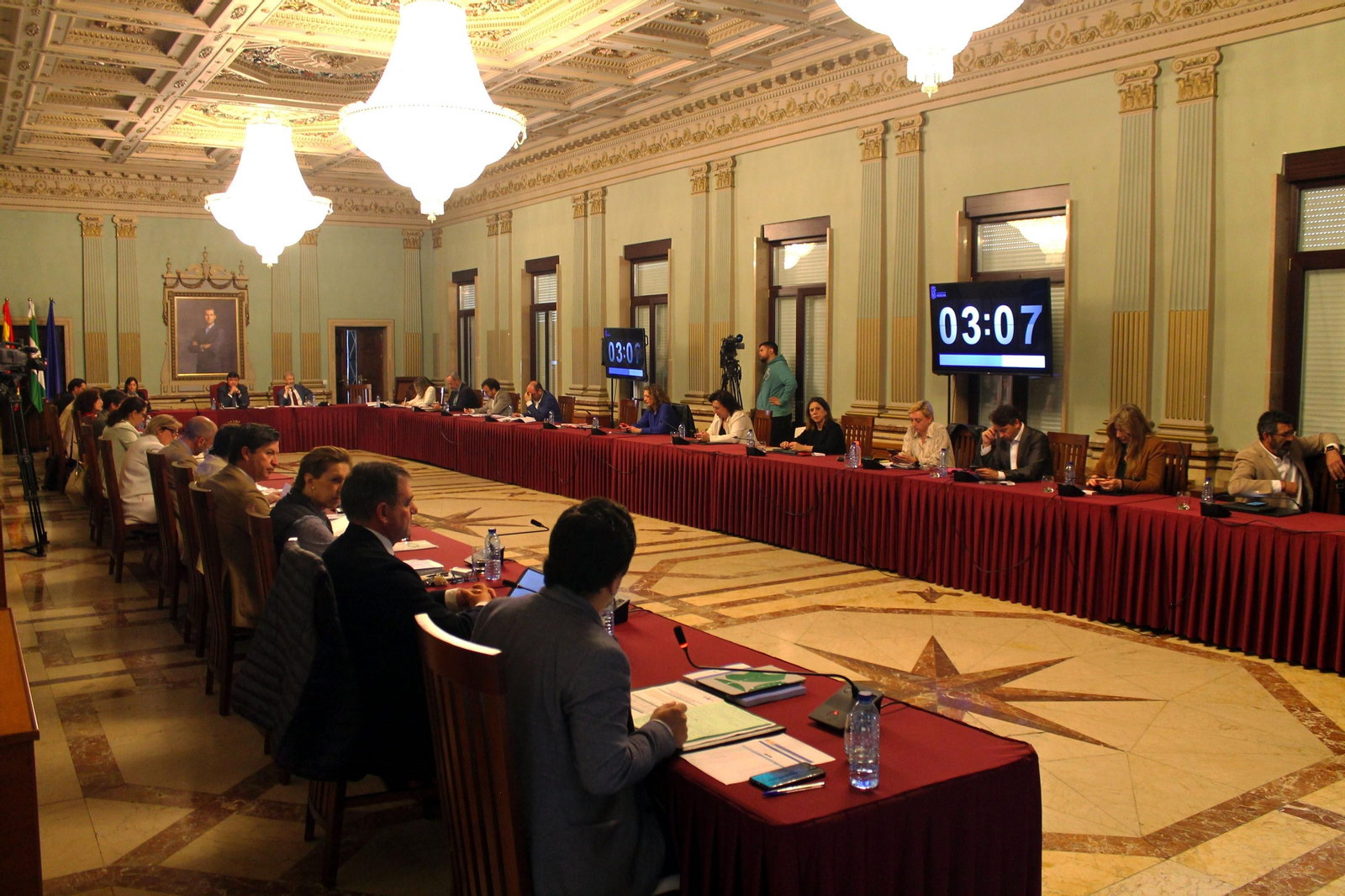 Un momento de la sesión plenaria.