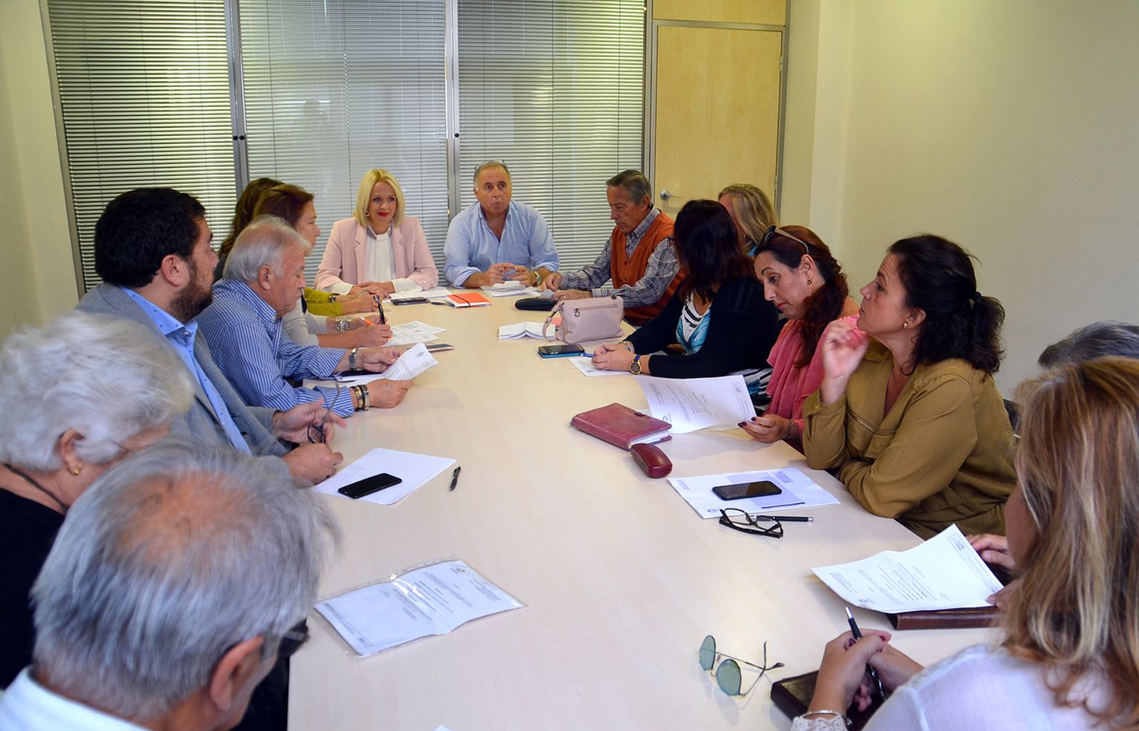 Reunión del Consejo del Mayor.