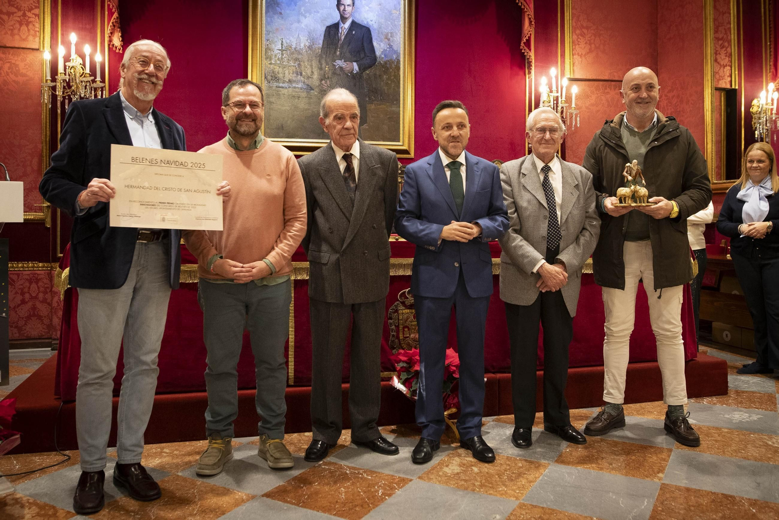Fotos: así han sido galardonados los ganadores del Concurso Municipal de Belenes 2025 en Granada
