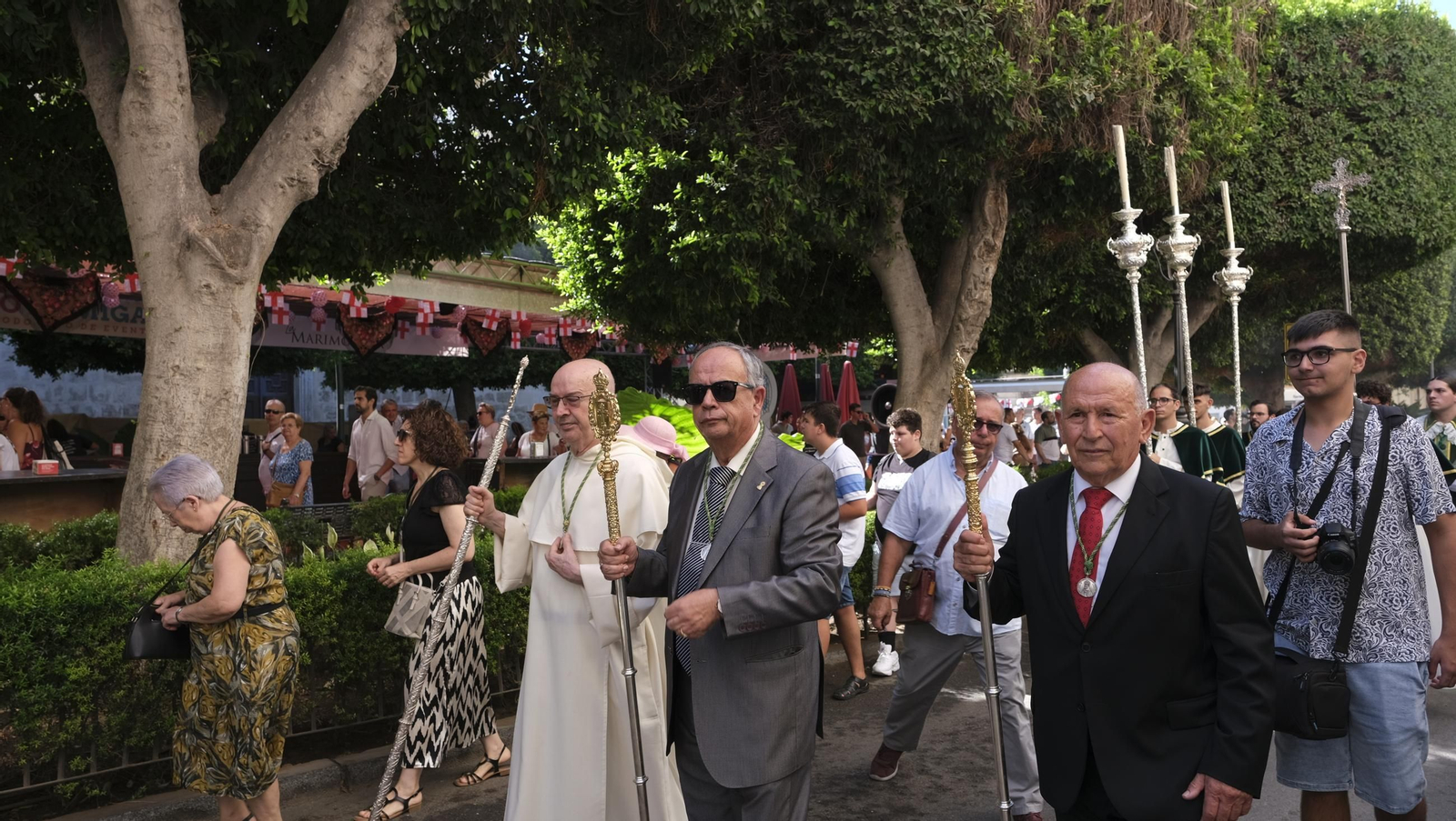 Traslado de la Virgen del Mar a la Catedral de Almería, en imágenes