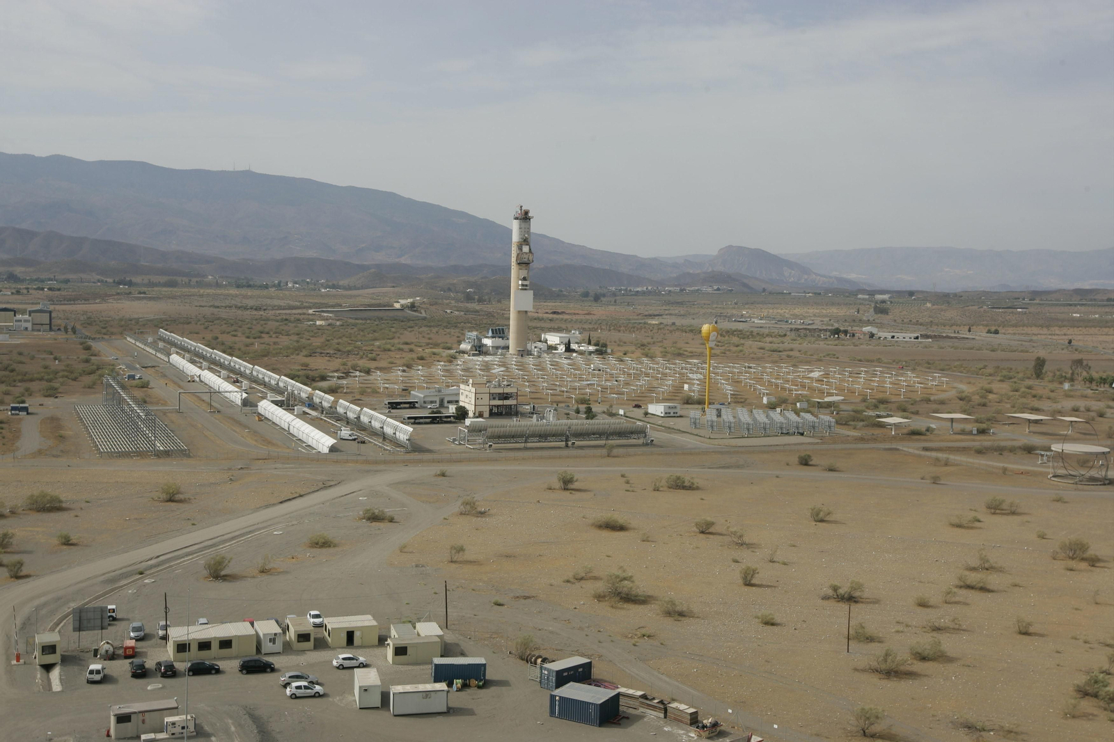 Las instalaciones del CTAER en Tabernas