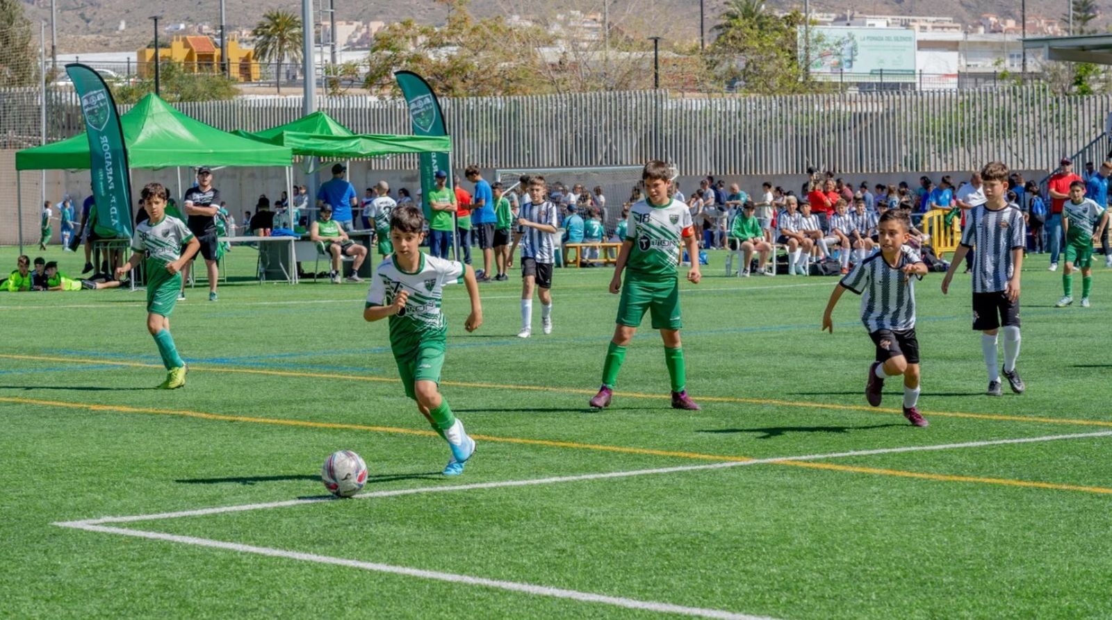 Partido reciente disputado en Los Eucaliptos