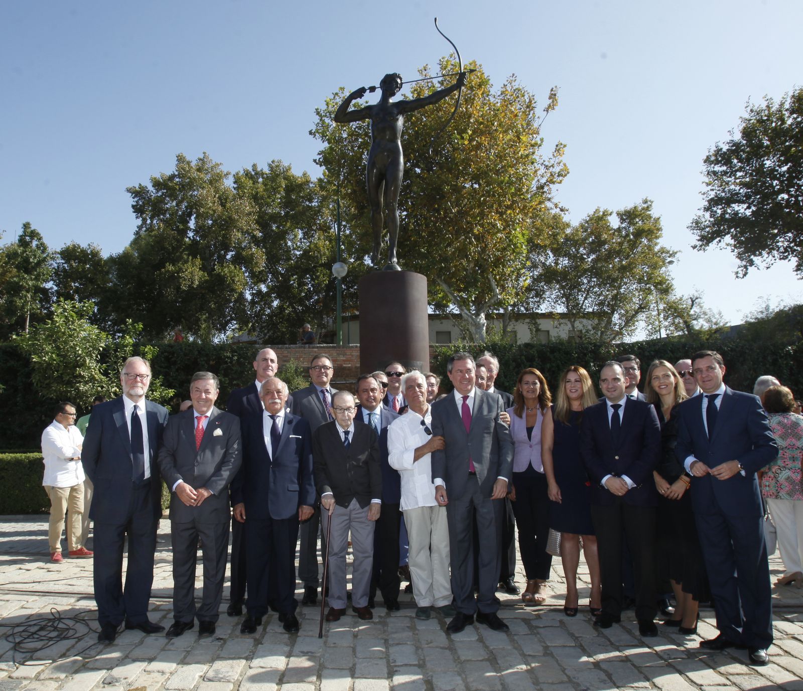 Diana Cazadora en el muelle de Nueva York