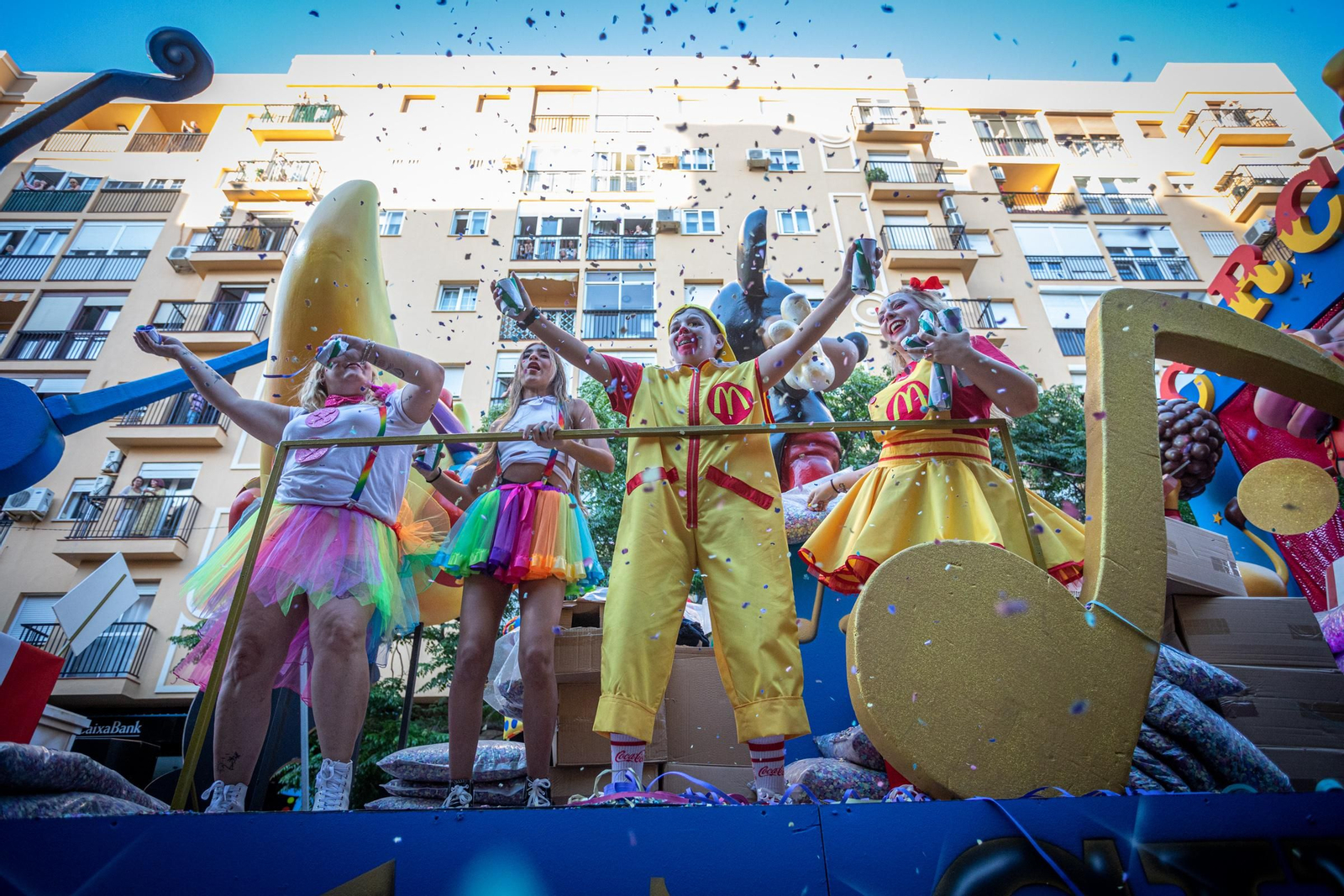 La cabalgata del Carnaval de Cádiz 2022, en imágenes