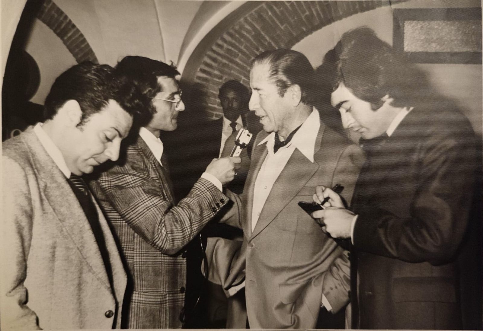 De izquierda a derecha: Pepe Sánchez, Manolo Yélamo, Kiko Legard y Ángel Revaliente.