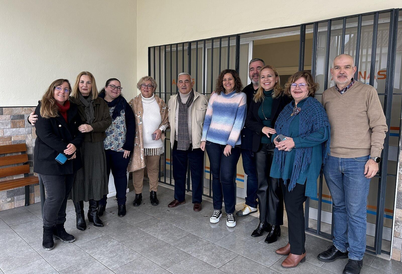 Encuentro de la delegada de Inclusión Social, Yessika Quintero, con representantes de la junta directiva y los diferentes servicios de Afanas Jerez.