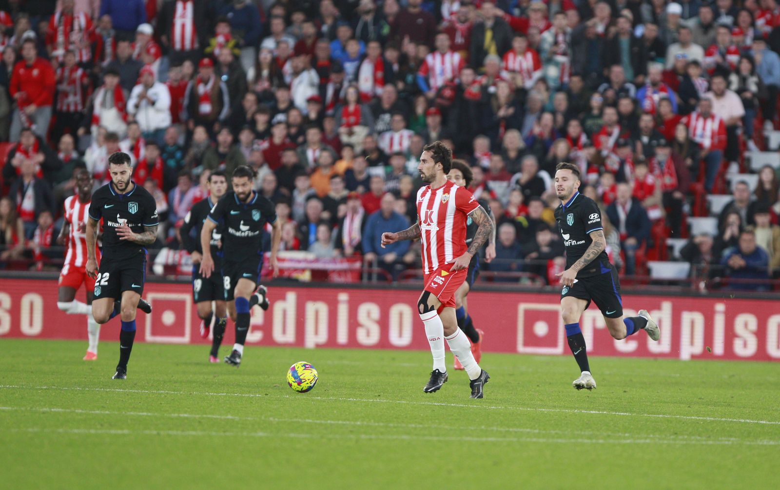 Imágenes del partido U.D. Almería-Atlético de Madrid