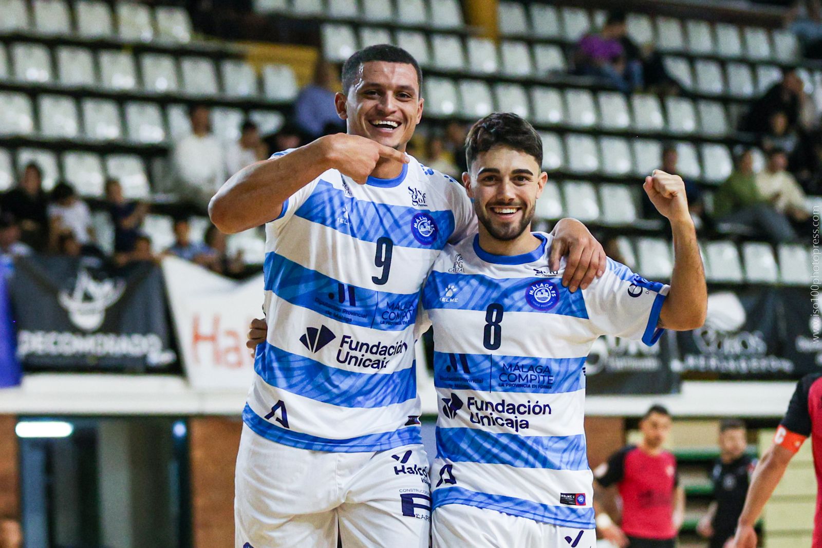 Efectividad y garra defensiva del Málaga Ciudad Redonda para volver a ganar (4-1)