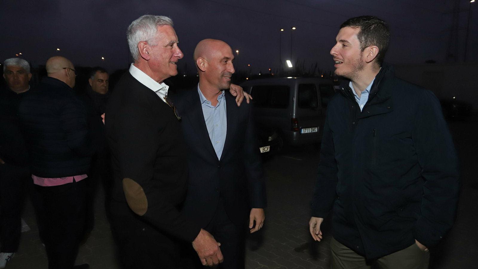 Fotos de la visita de Rubiales al Campo de Gibraltar