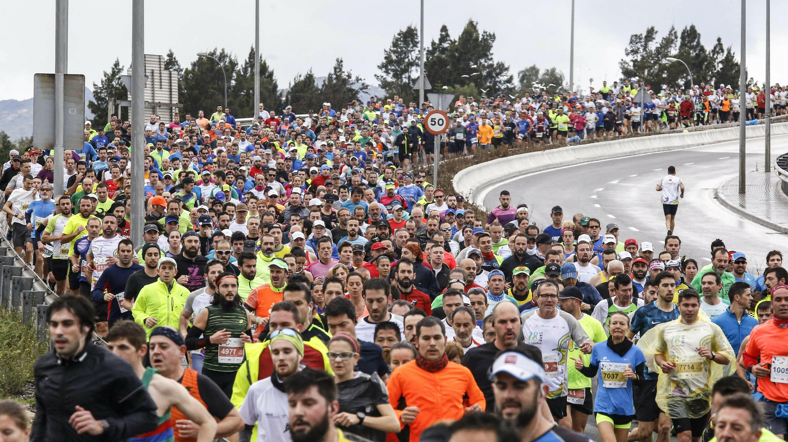 Imagen de la Media Maratón de 2018.