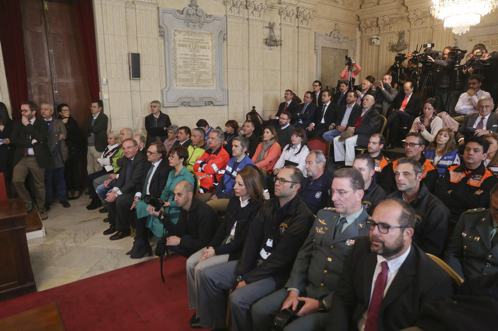 Menciones en el Pleno de Málaga para reconocer al operativo de rescate de Julen
