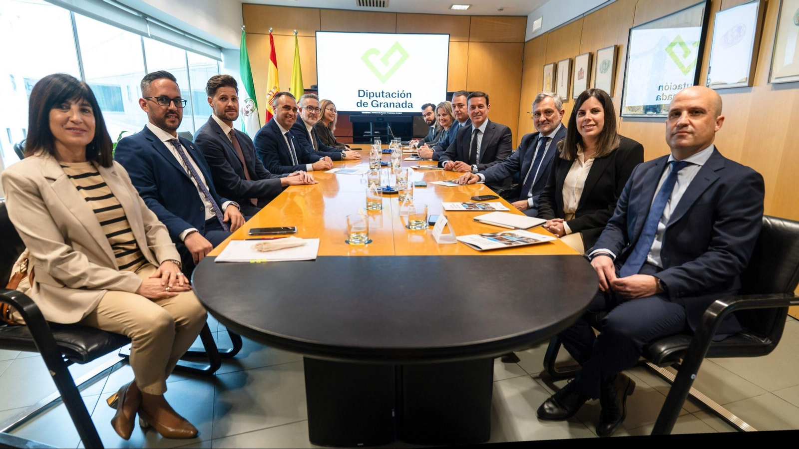 Las diputaciones de Granada y Almería reunidas