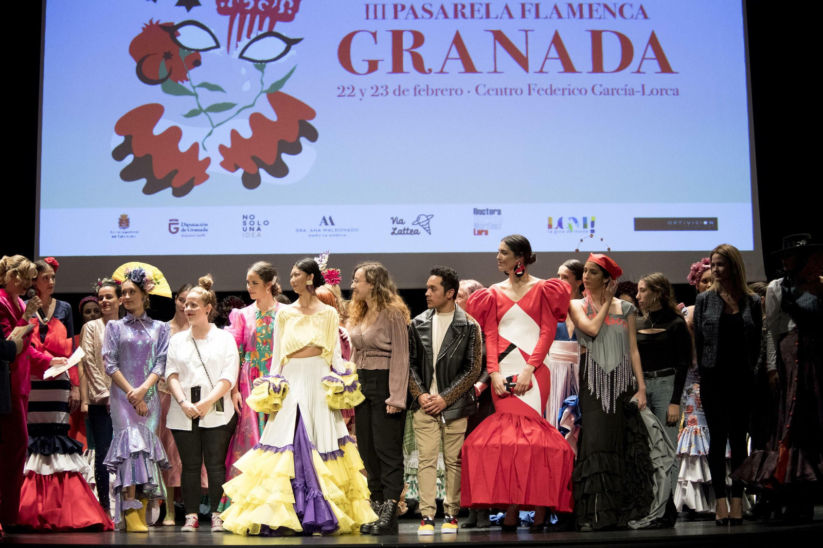 Fotos de la Pasarela Flamenca Granada en el Centro Lorca