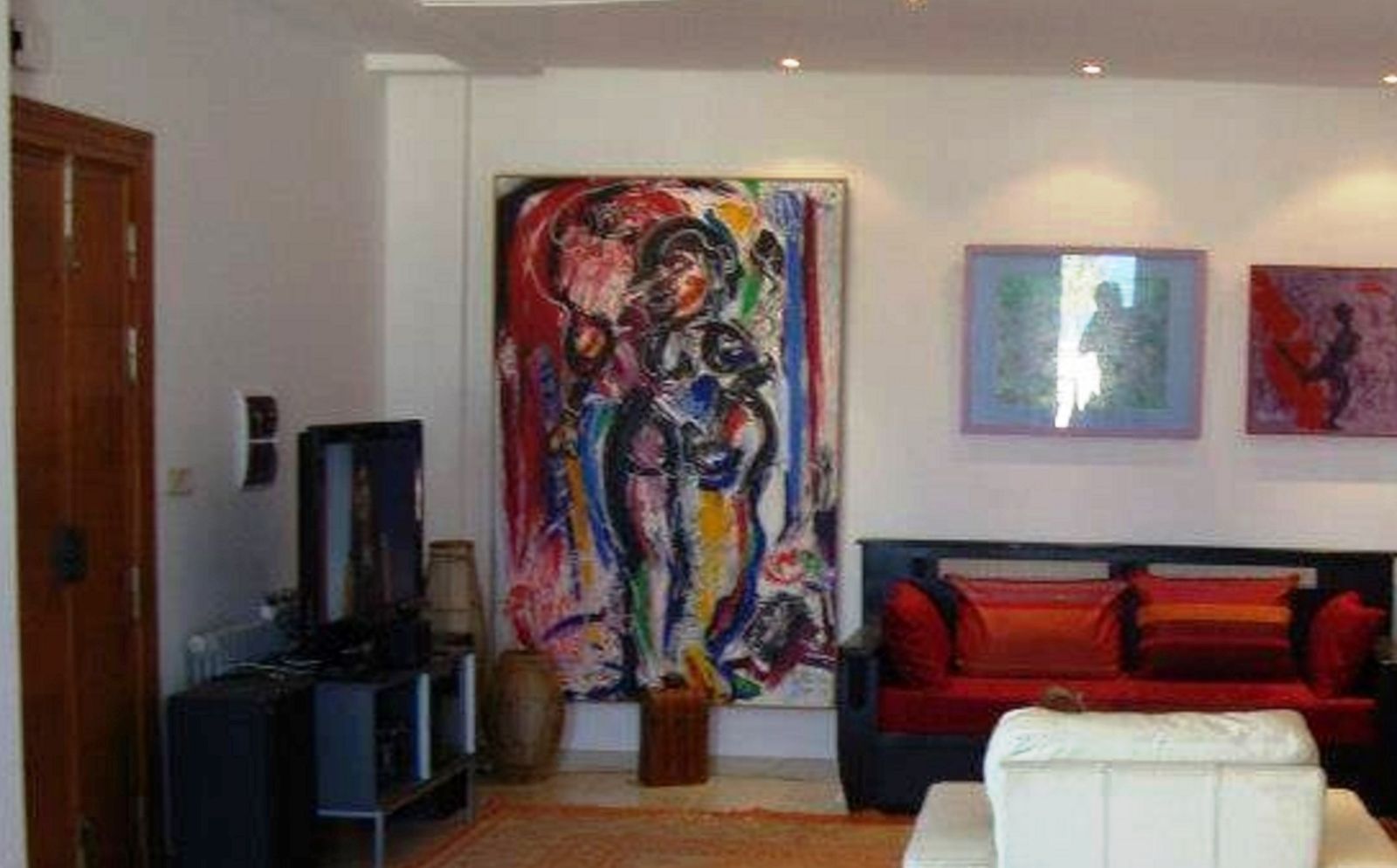 Imagen del cuadro que se le reclama al concejal de Cultura de Barbate.