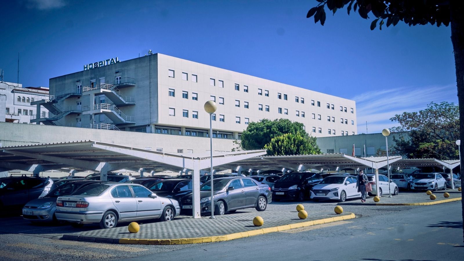 Aparcamientos del Hospital Universitario de Puerto Real