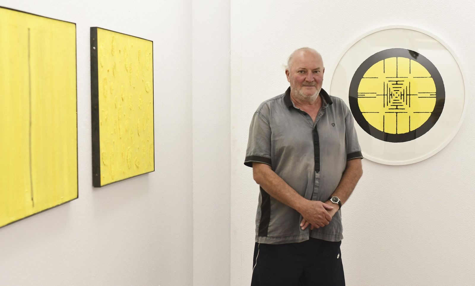 El artista alemán Fred Ziegler